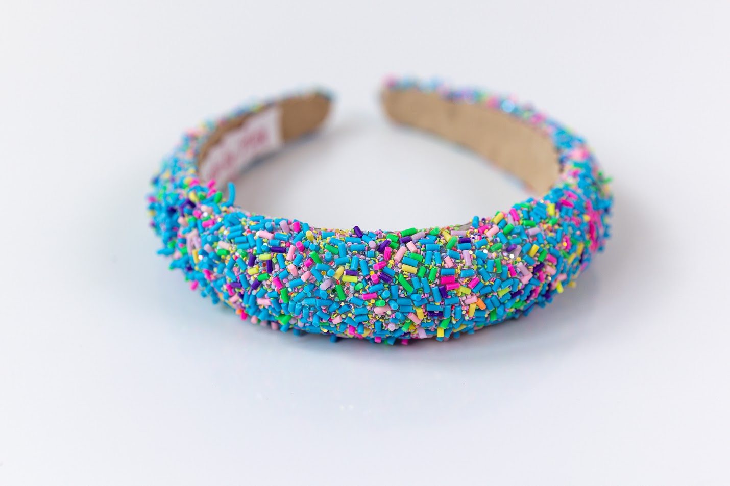 Beaded Headband - Blue Sprinkles