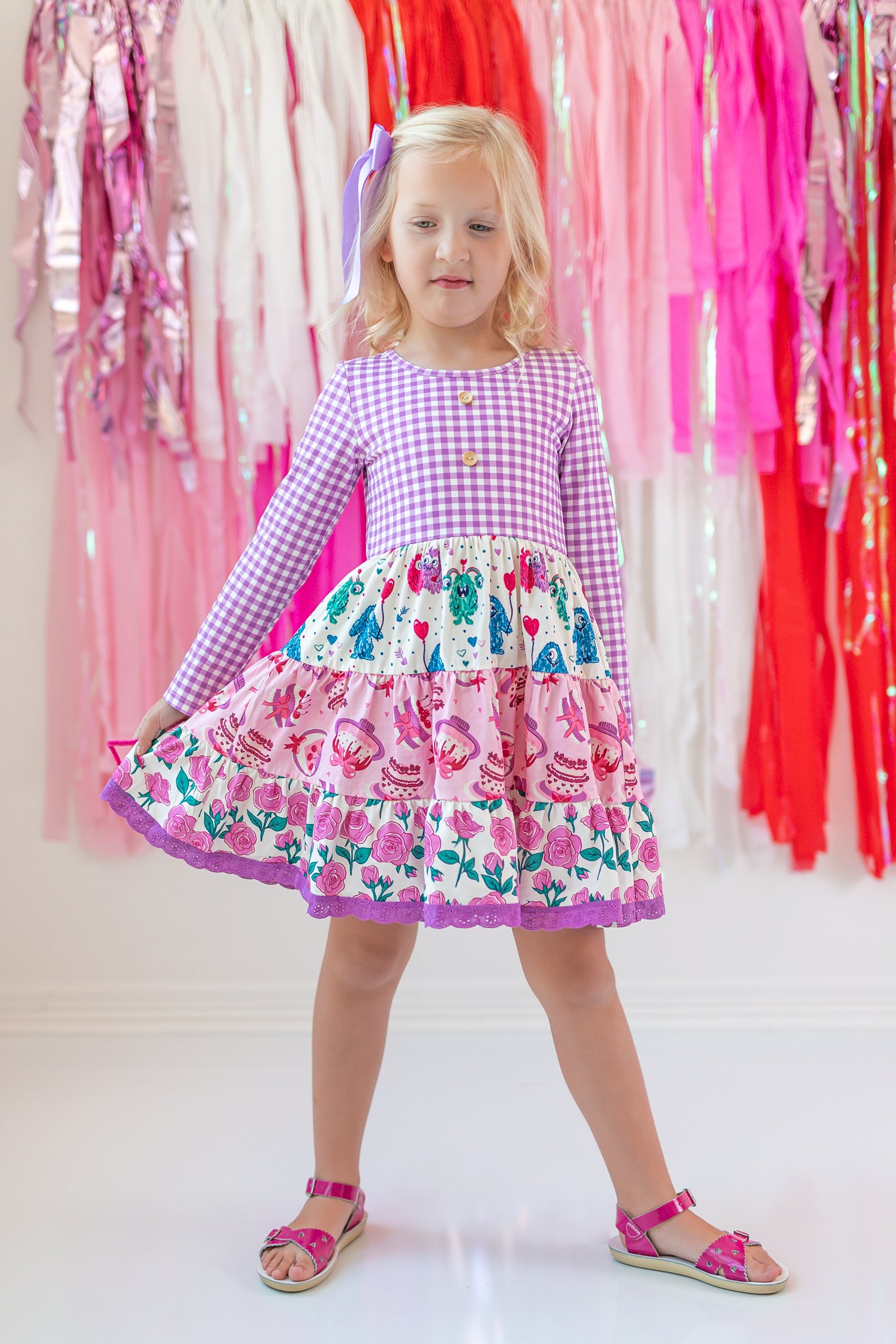 Annistyn Knit Dress - Monster Love