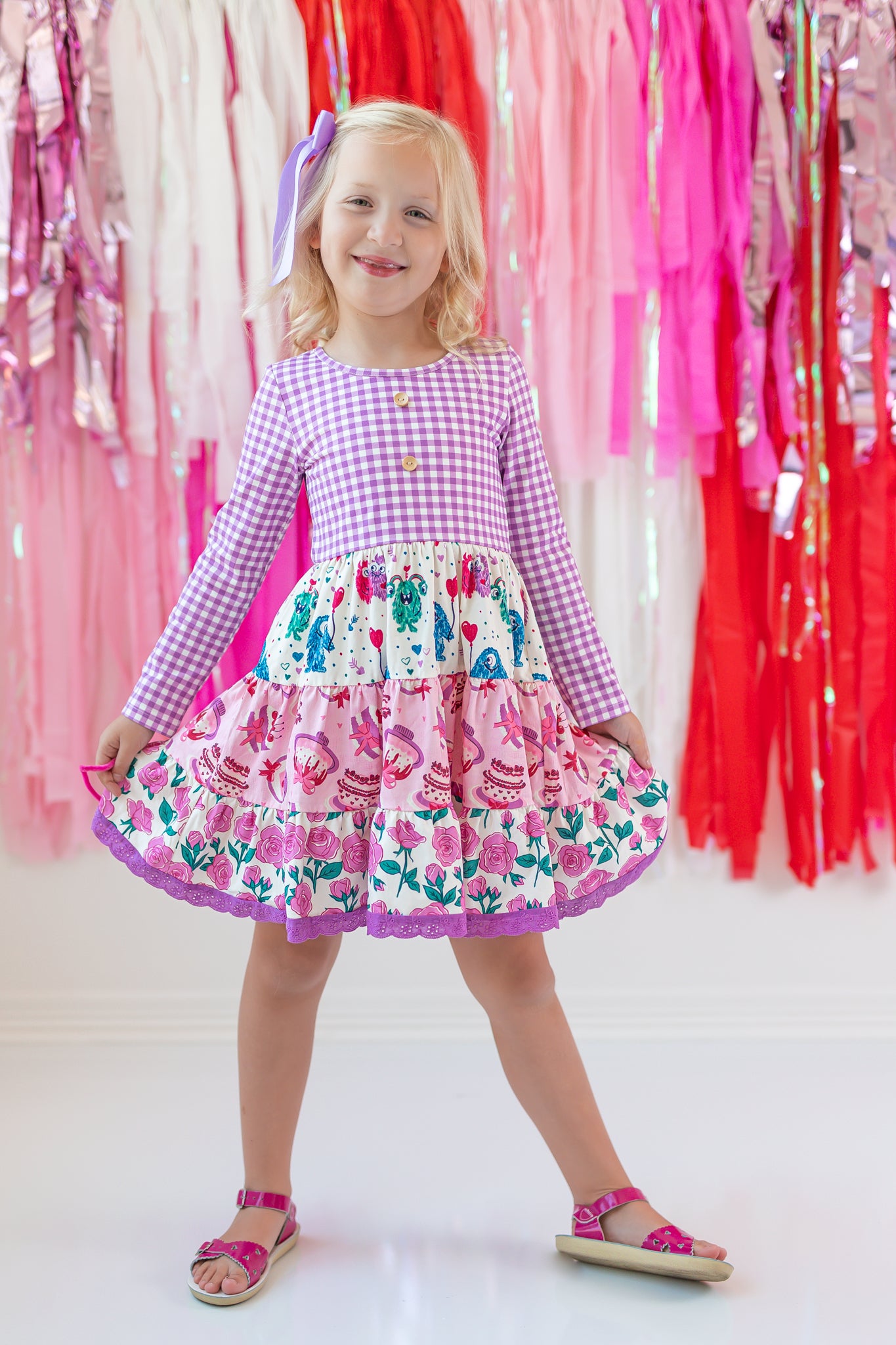 Annistyn Knit Dress - Monster Love