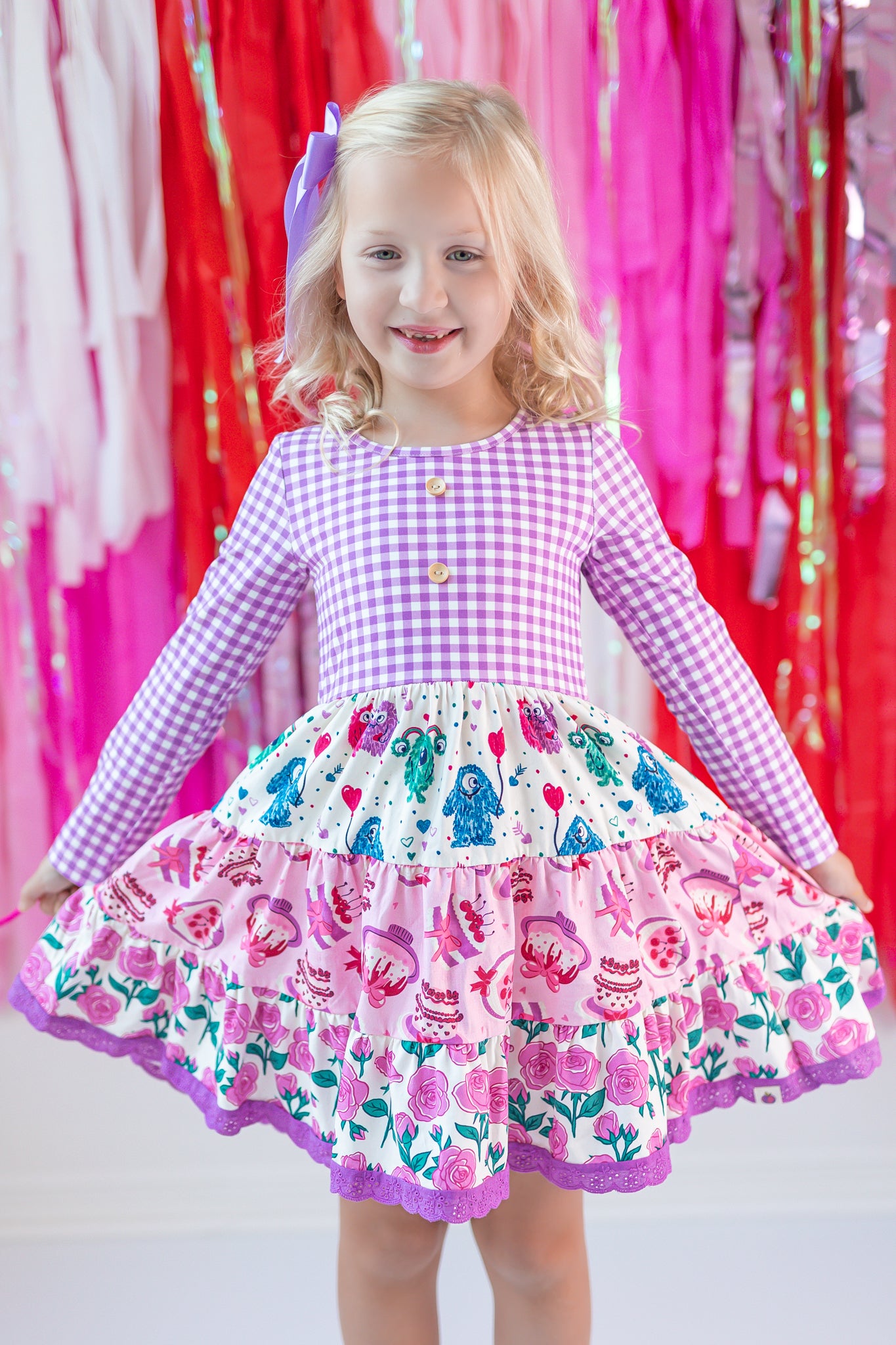 Annistyn Knit Dress - Monster Love