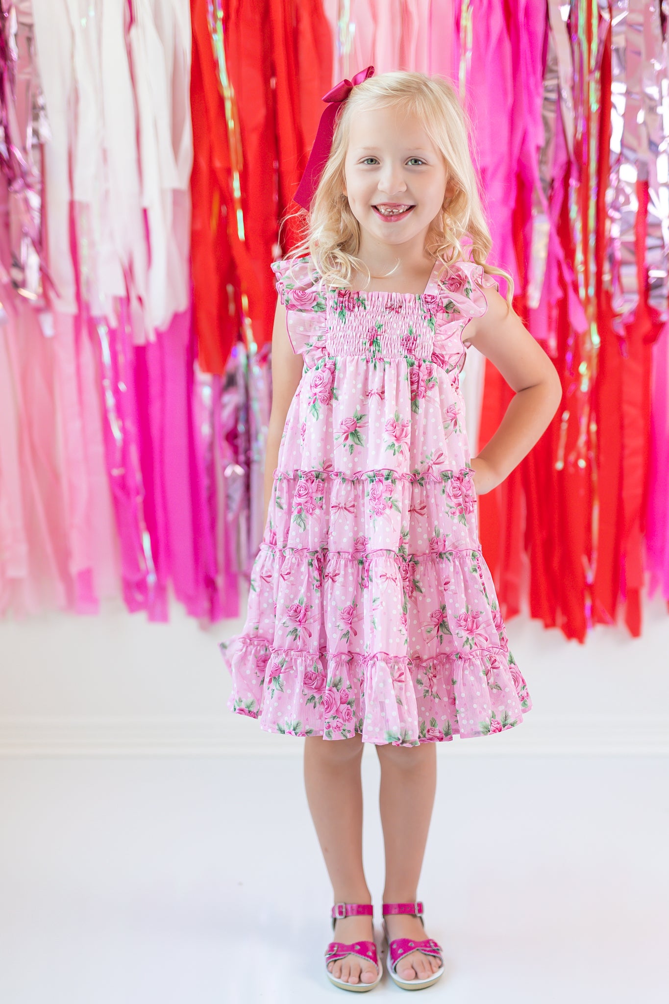 Brielle Dress - Shabby Rose