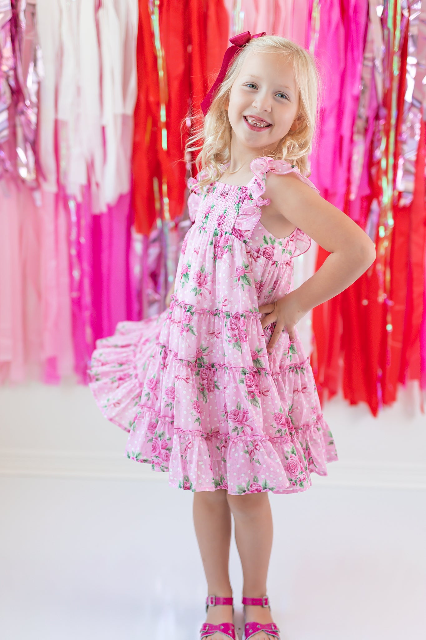 Brielle Dress - Shabby Rose