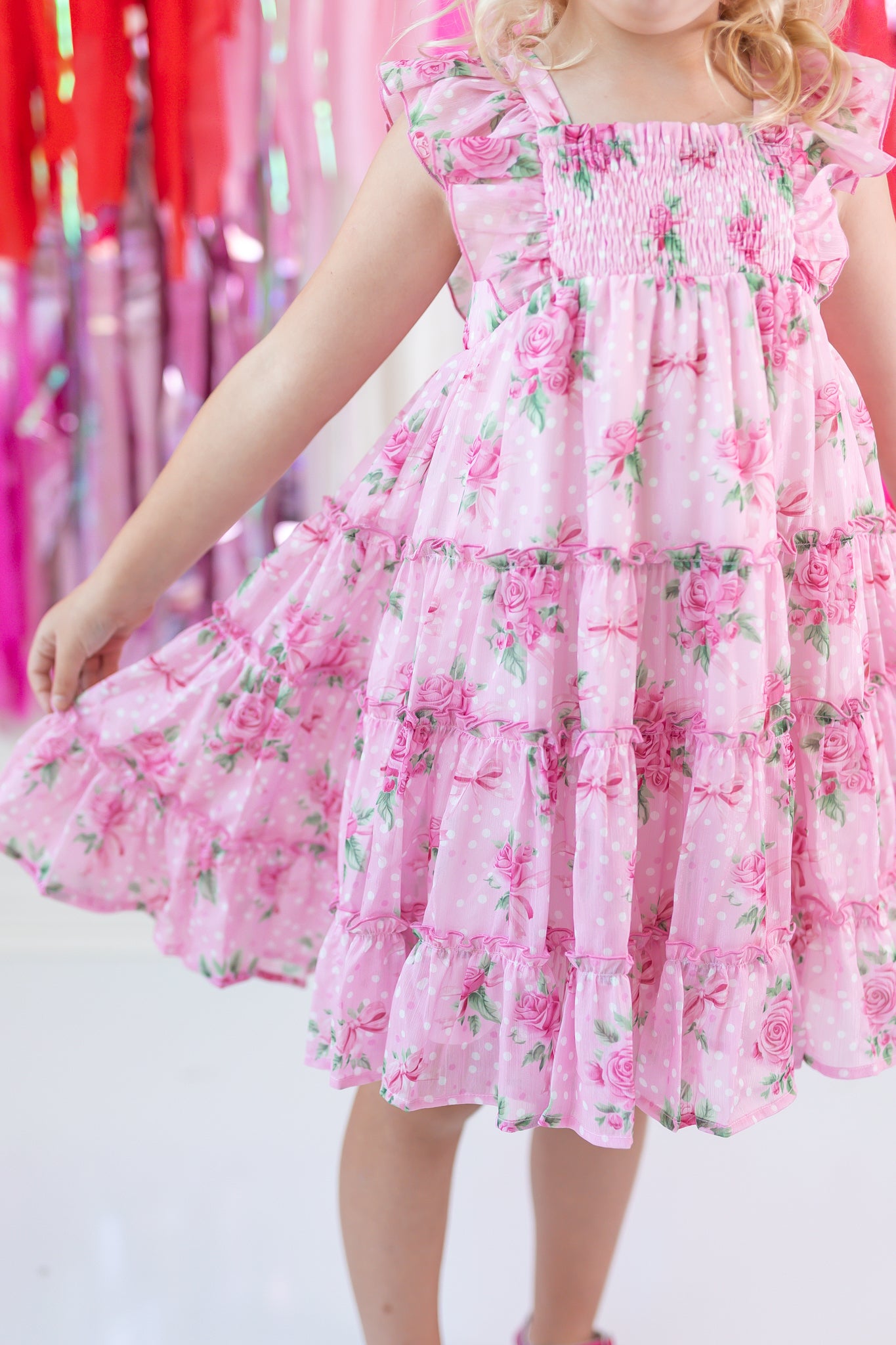 Brielle Dress - Shabby Rose