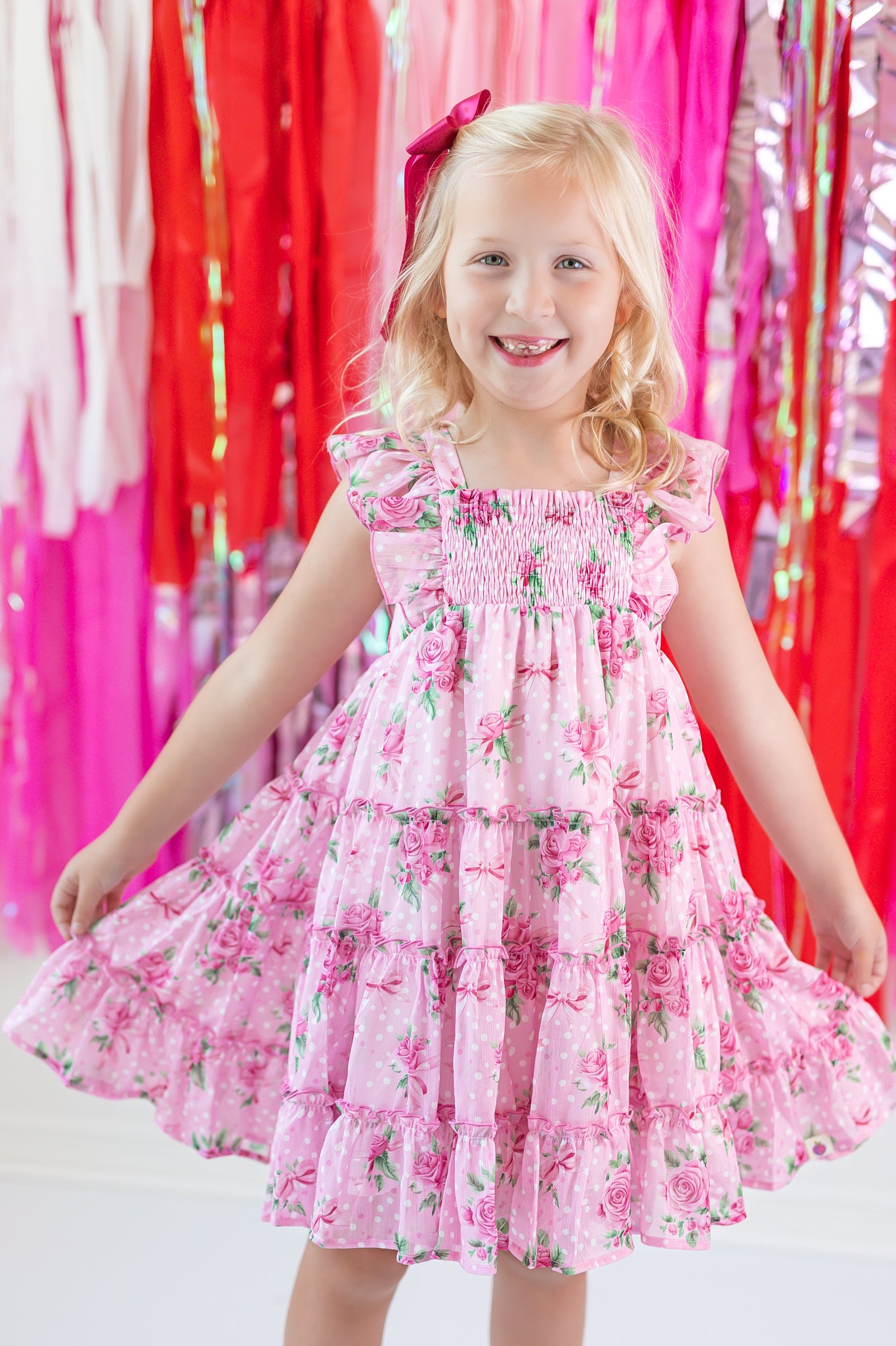 Brielle Dress - Shabby Rose