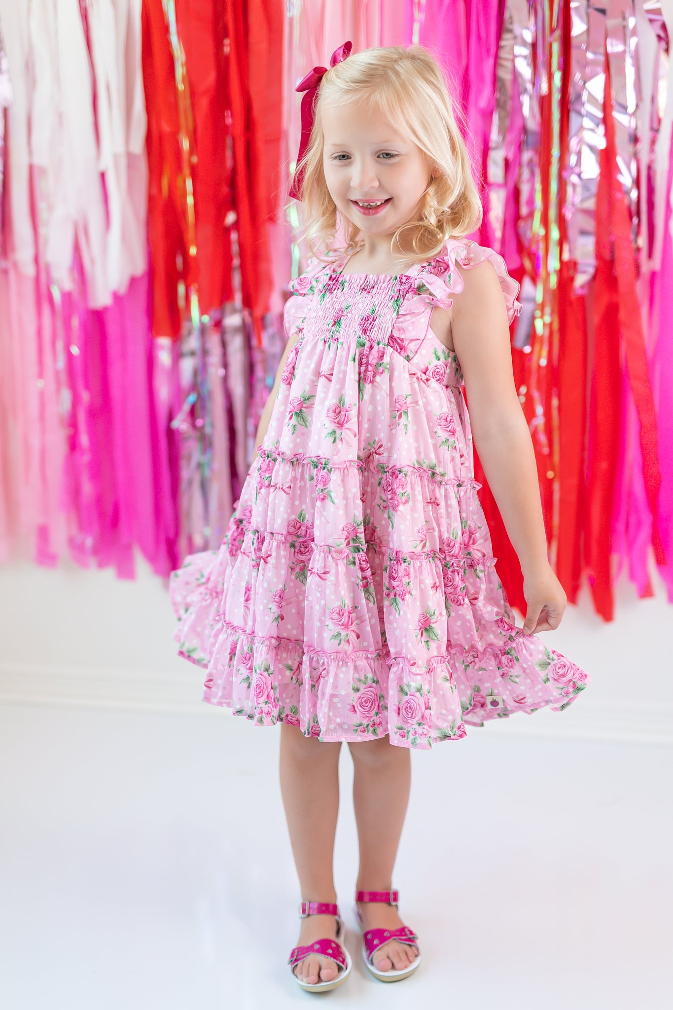 Brielle Dress - Shabby Rose
