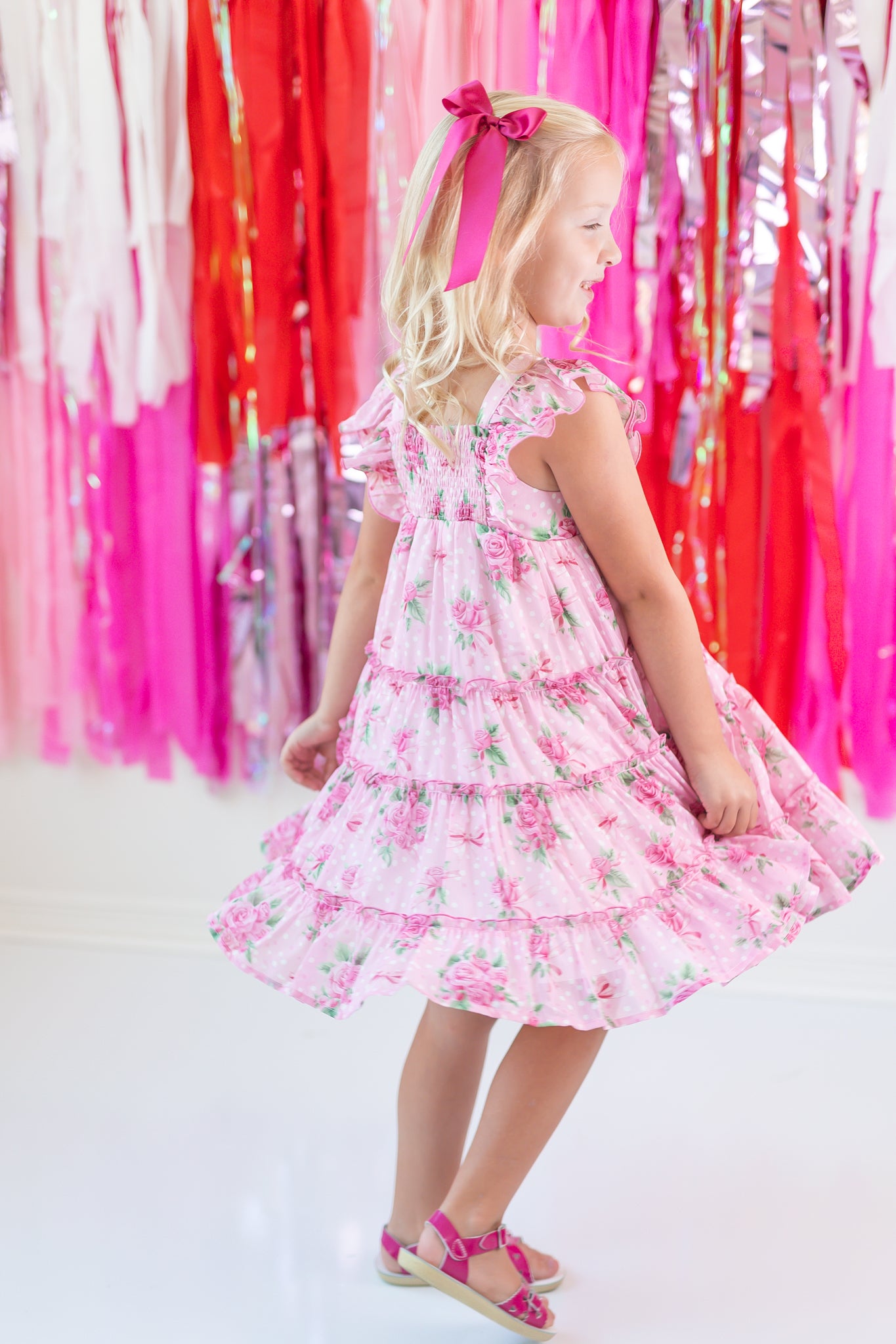 Brielle Dress - Shabby Rose