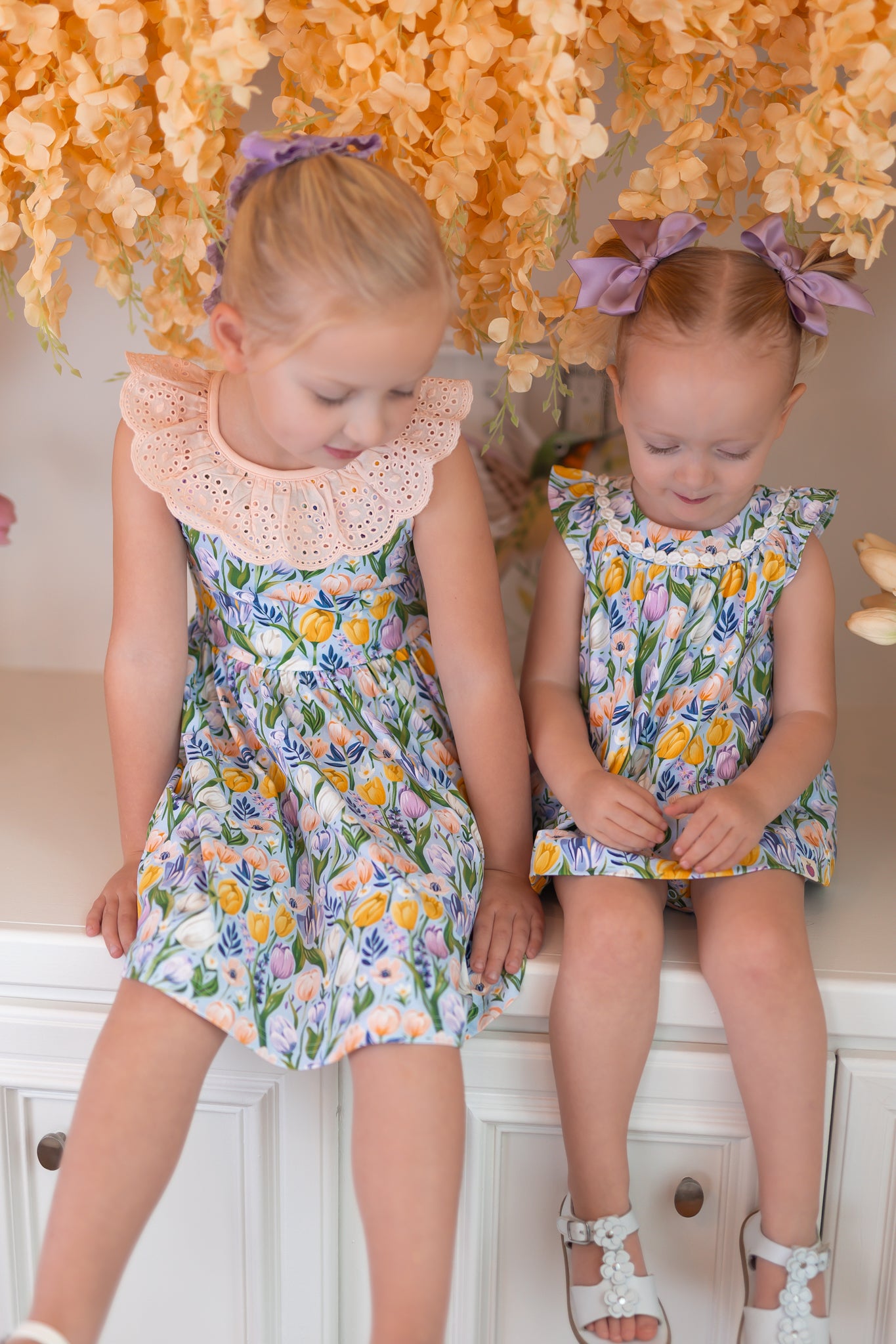 Penelope Dress - Twinkle Tulips