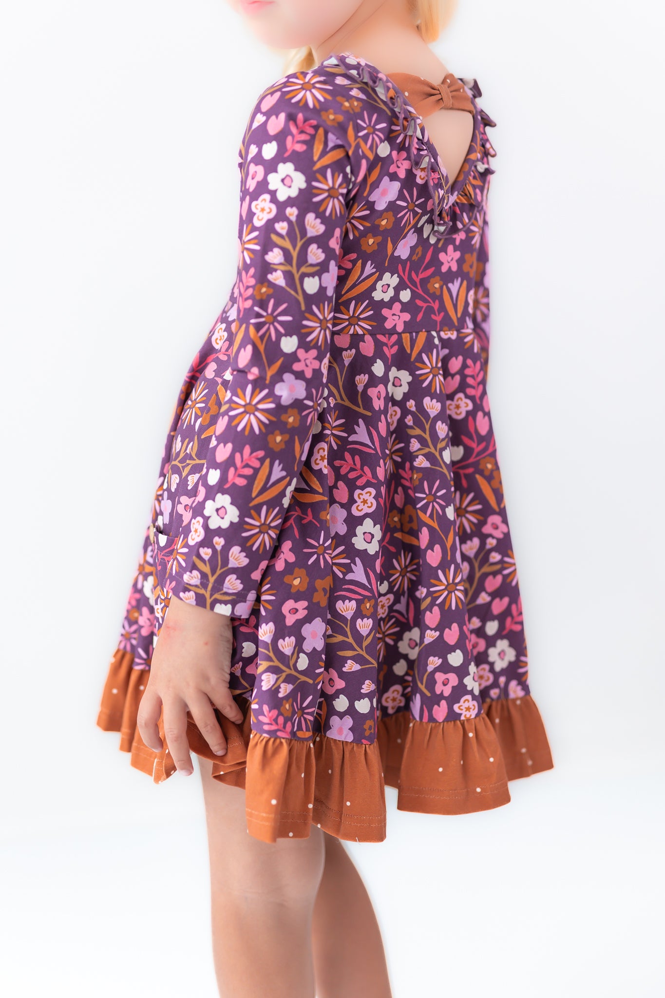 Elara Dress - Amethyst Rose