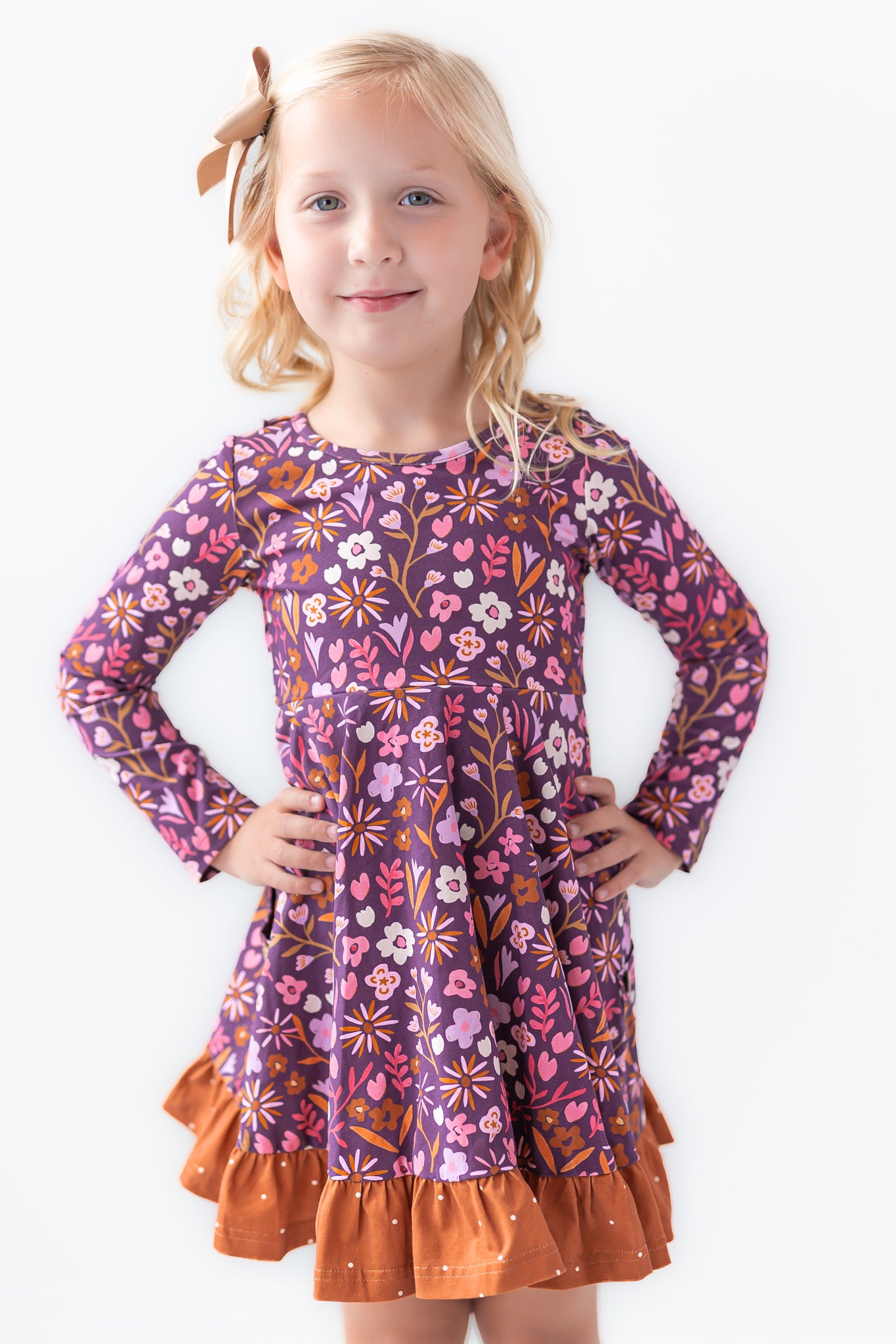 Elara Dress - Amethyst Rose