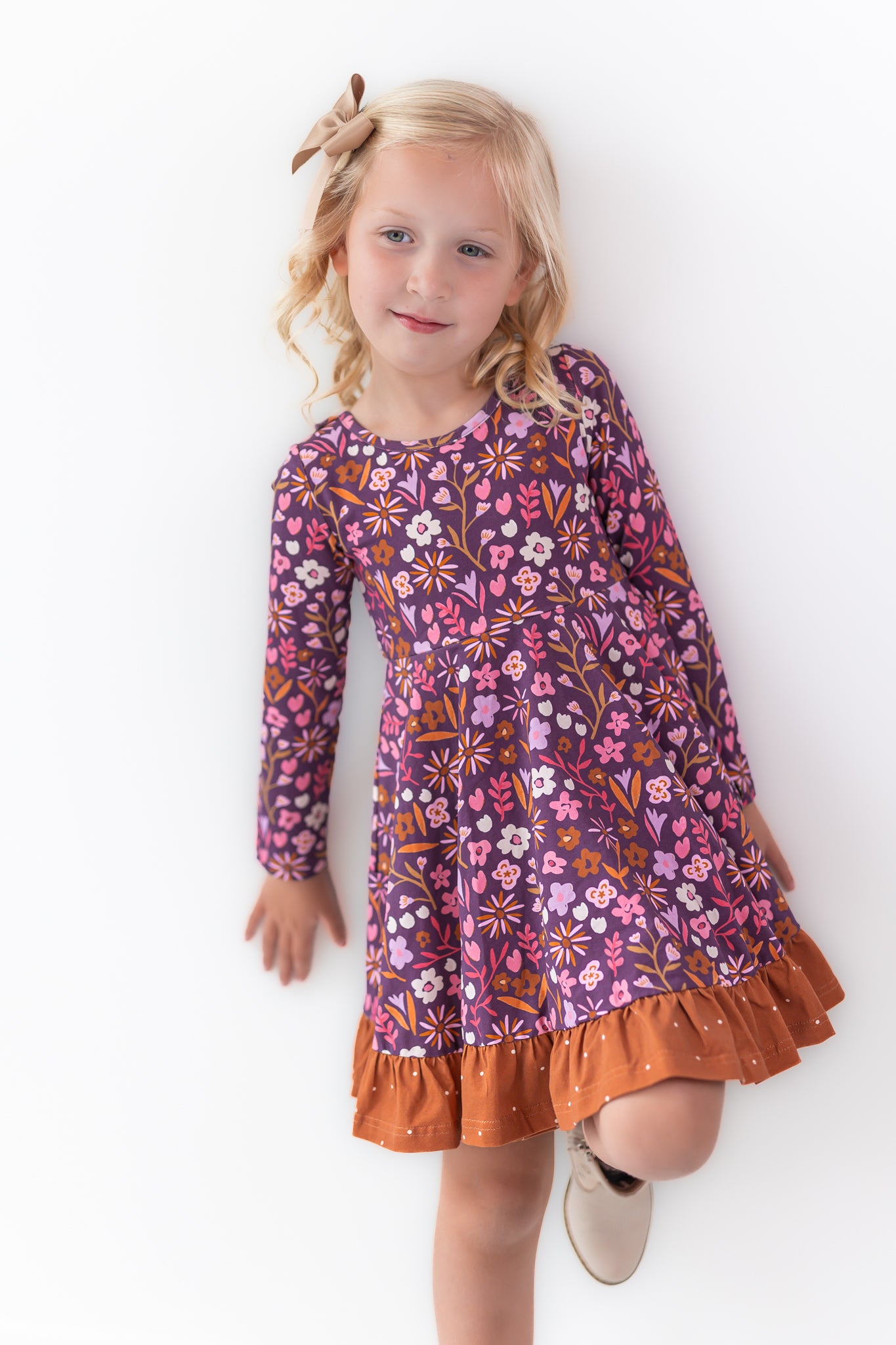 Elara Dress - Amethyst Rose
