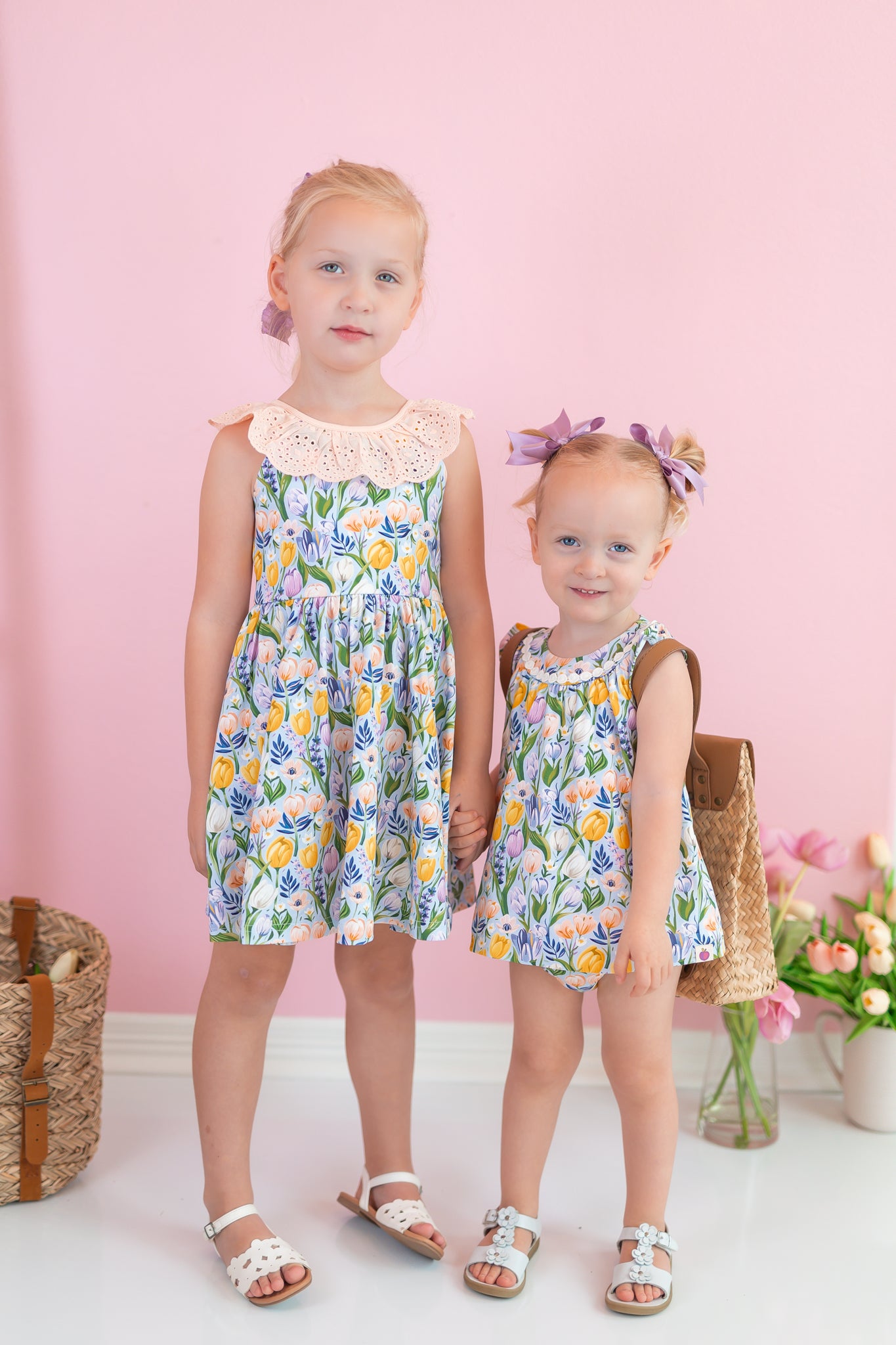 Penelope Dress - Twinkle Tulips