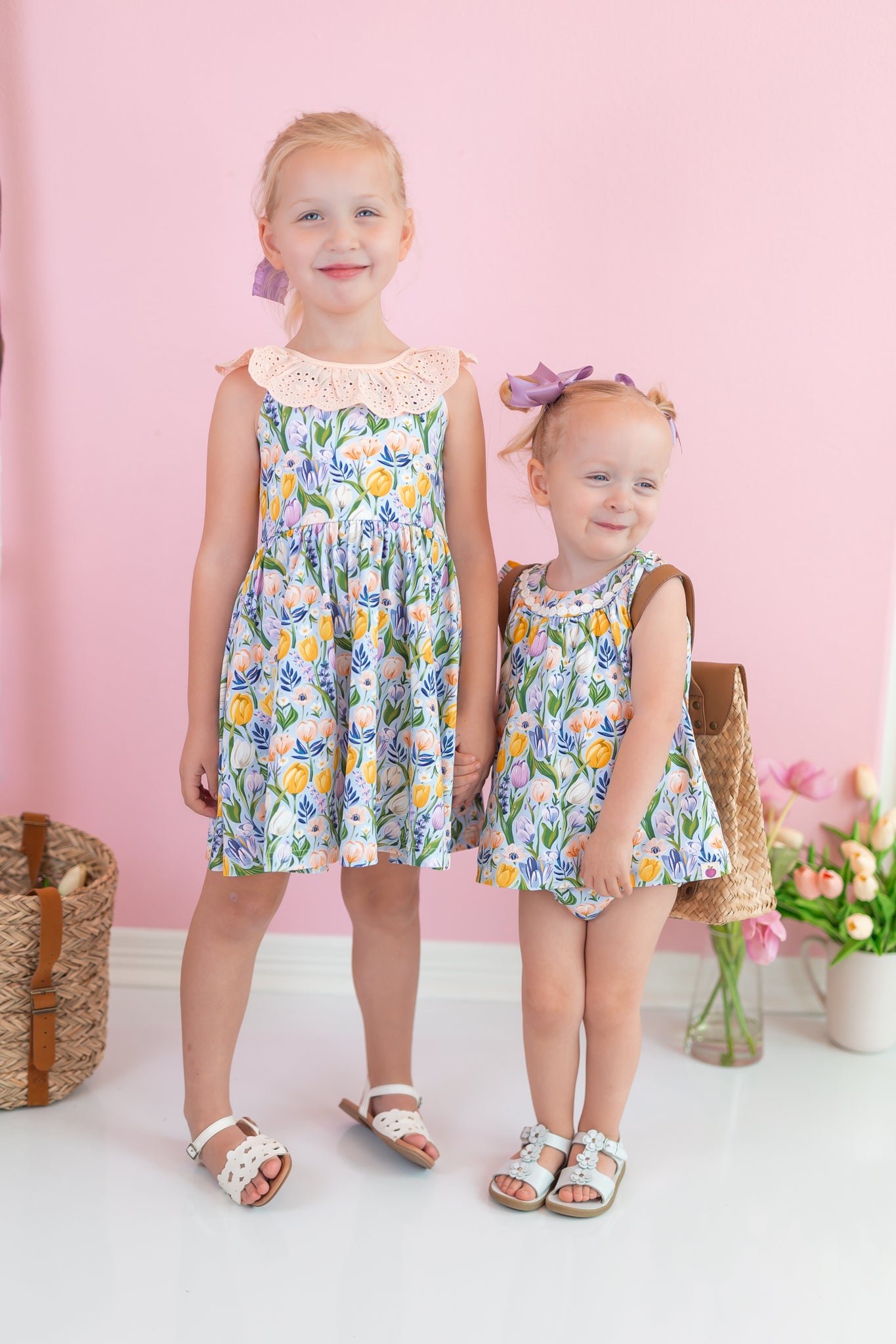 Penelope Dress - Twinkle Tulips