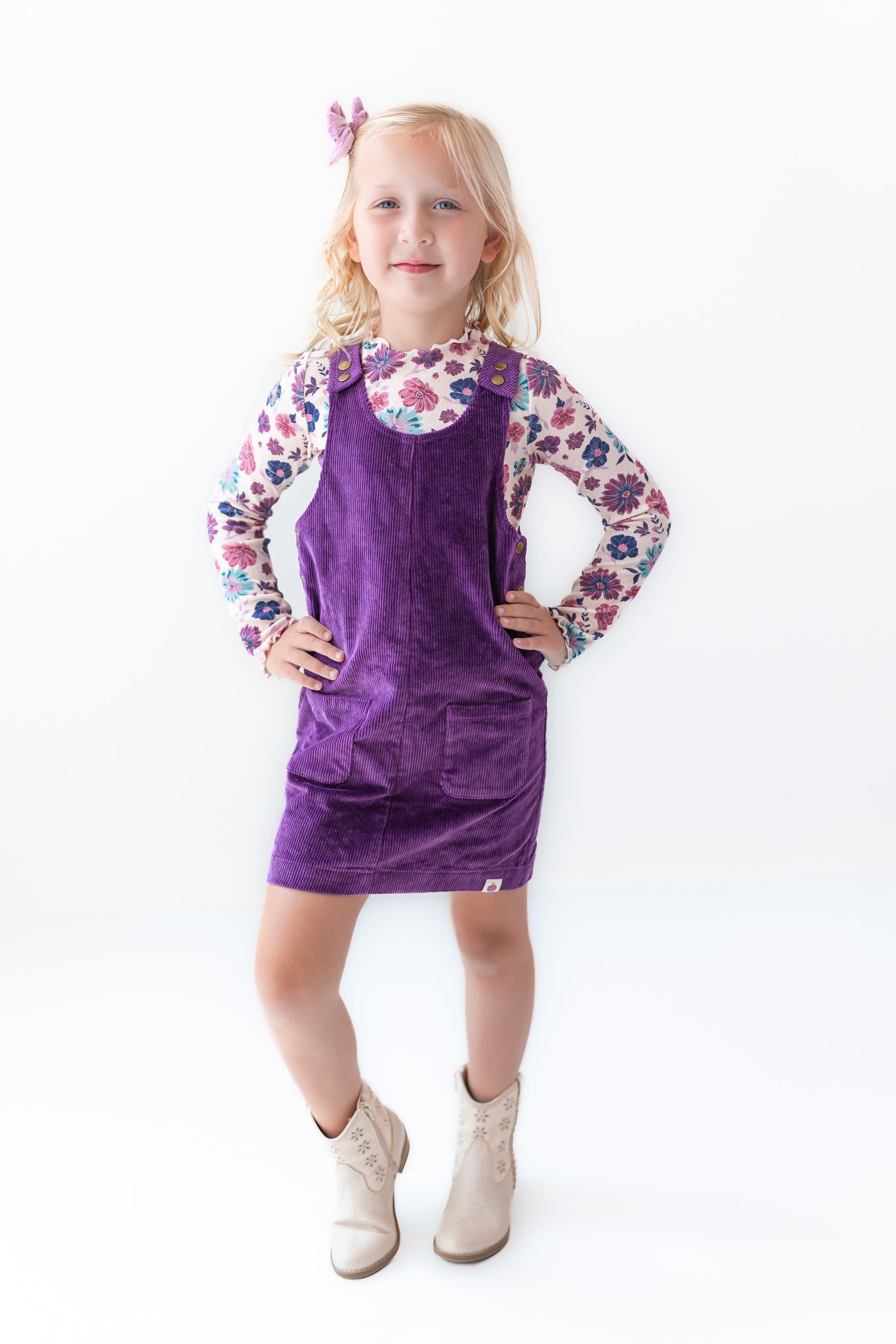 Parker Corduroy Jumper Set - Jewelbloom