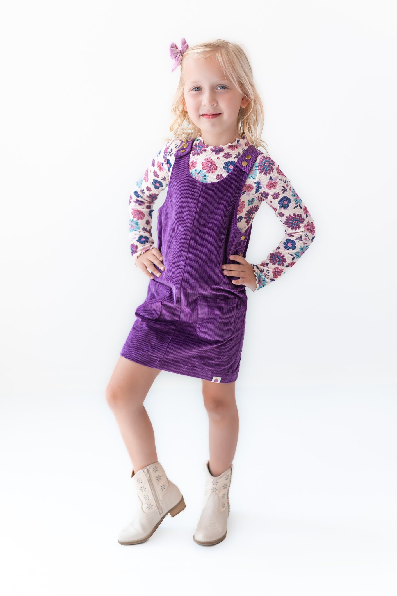 Parker Corduroy Jumper Set - Jewelbloom