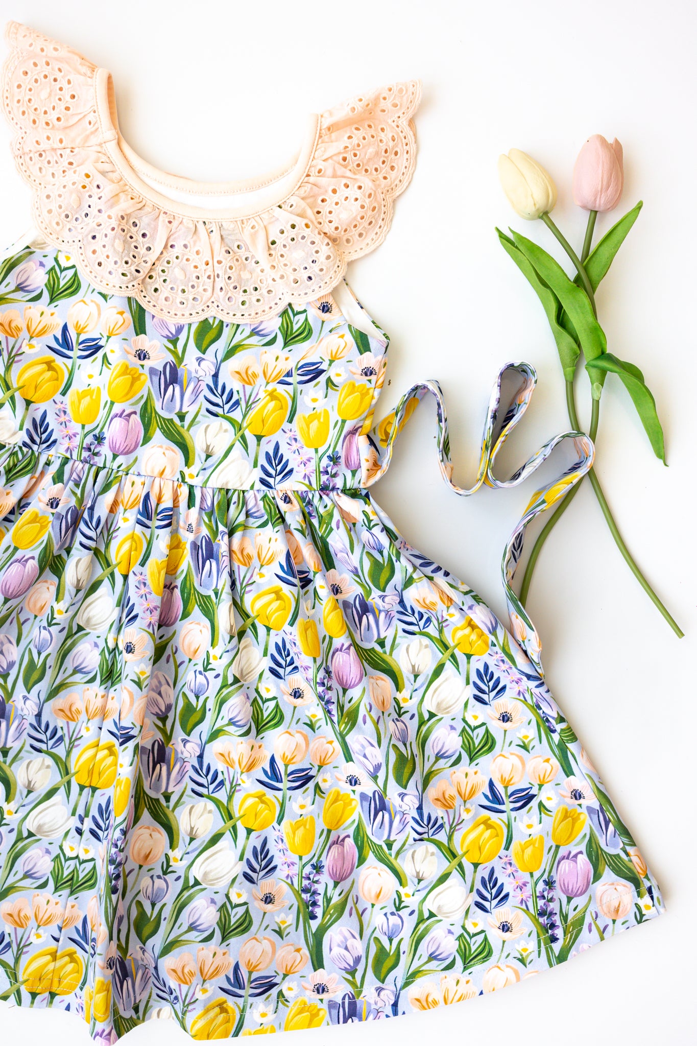 Penelope Dress - Twinkle Tulips