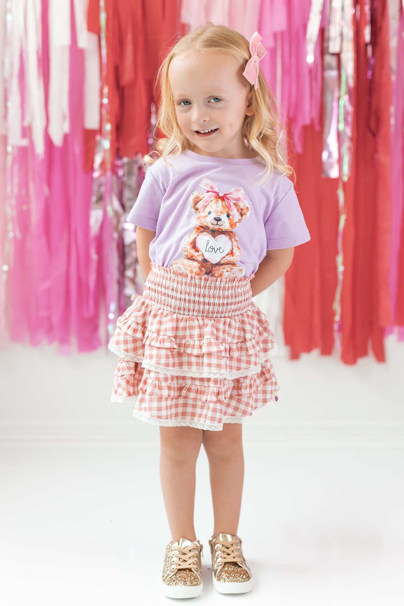 Blair Layer Skirt - Love Check