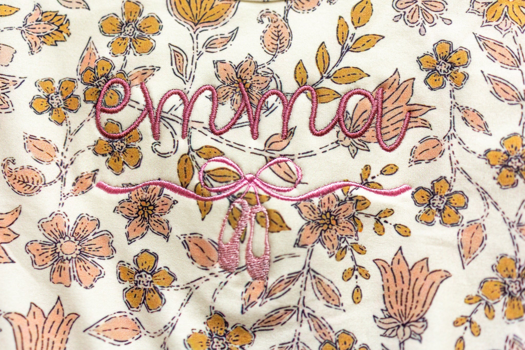 Farrah Leotard - Spiced Peach