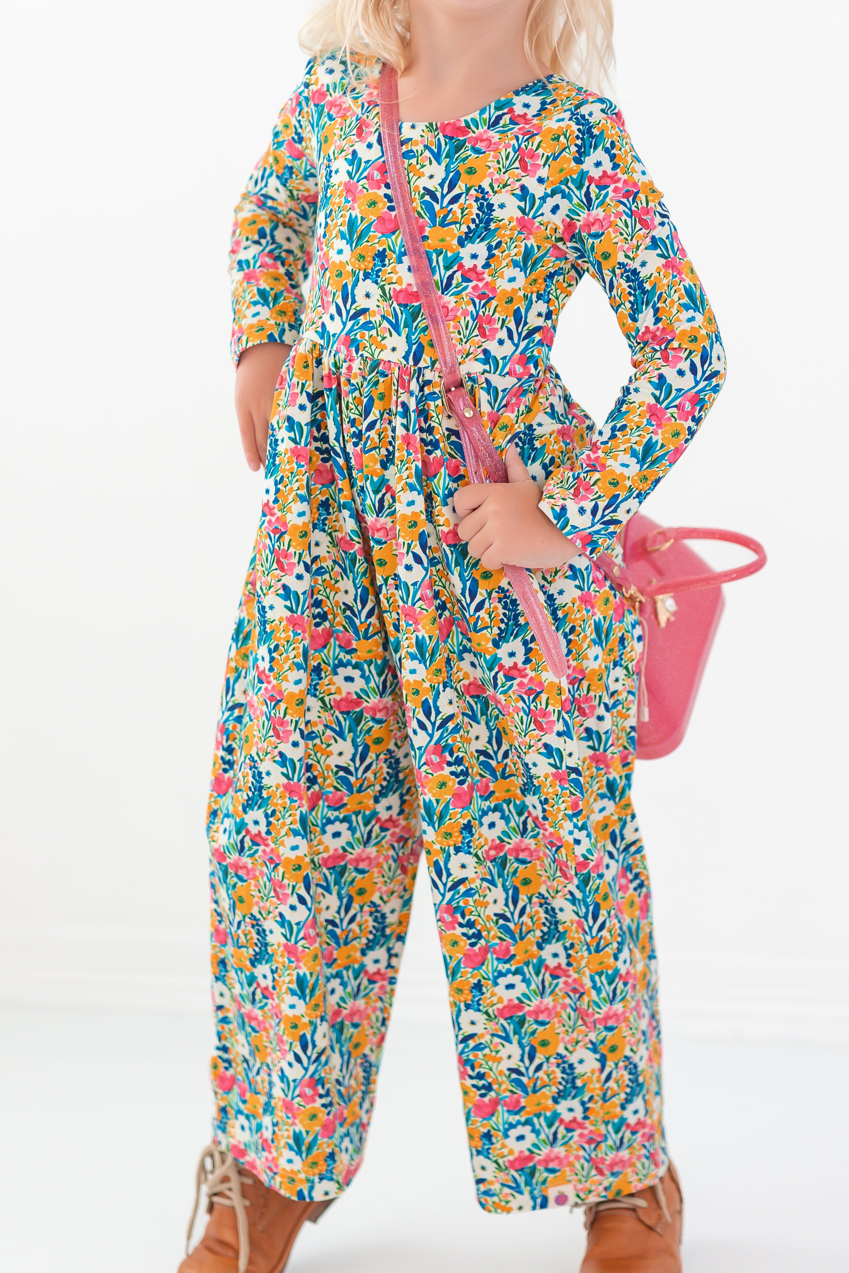 Ivy Romper - Whimsical Wildflowers