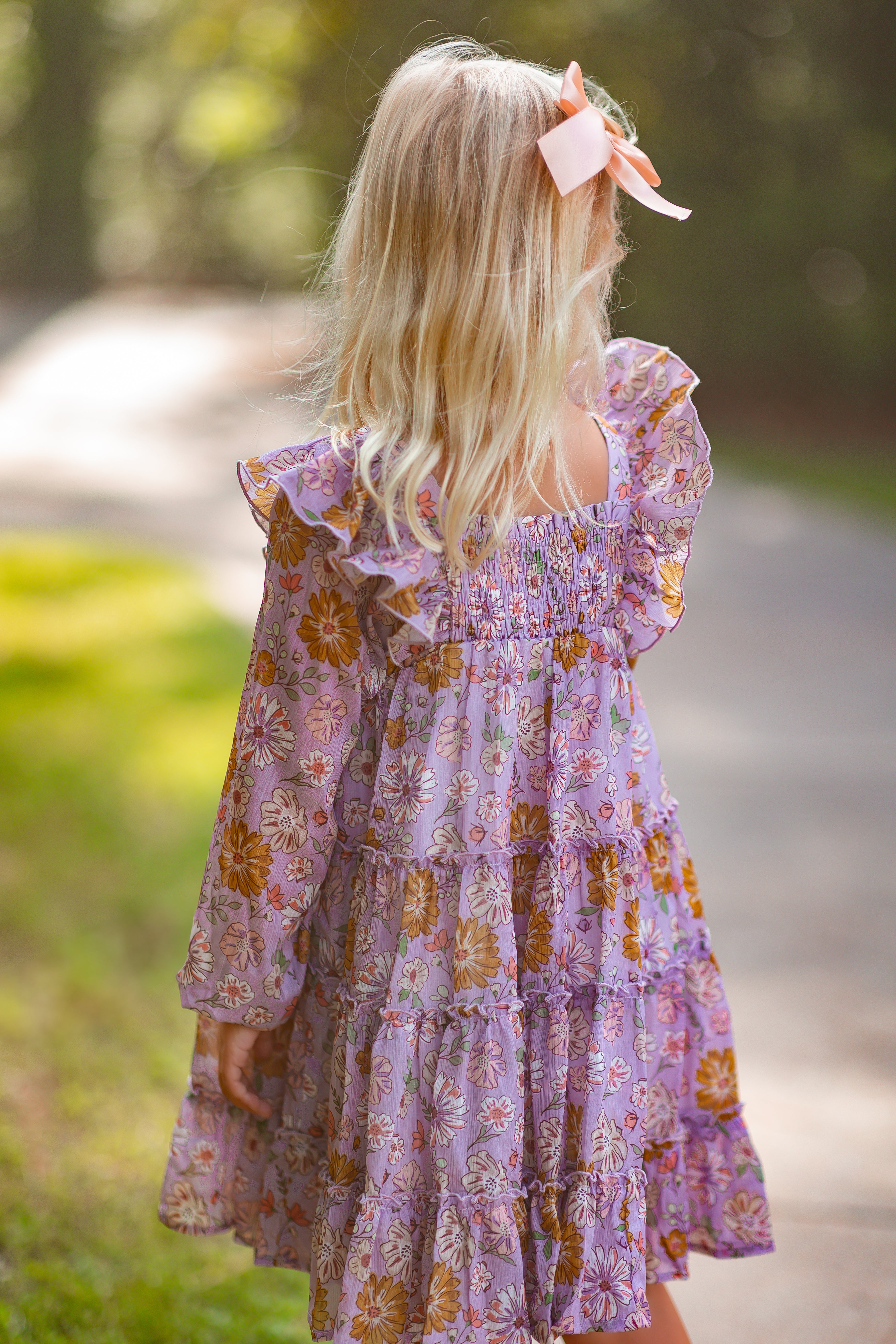 Brielle Shimmer Dress - Purple Majesty