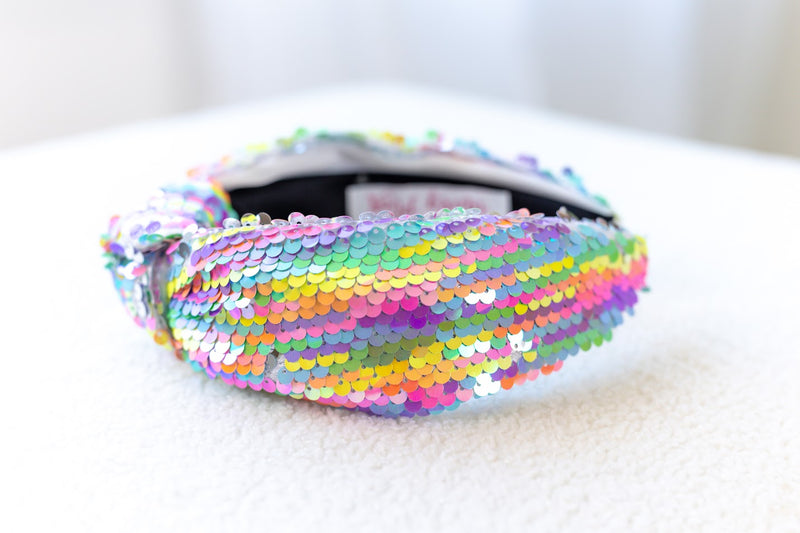 Sequined Rope Headband main image 1
