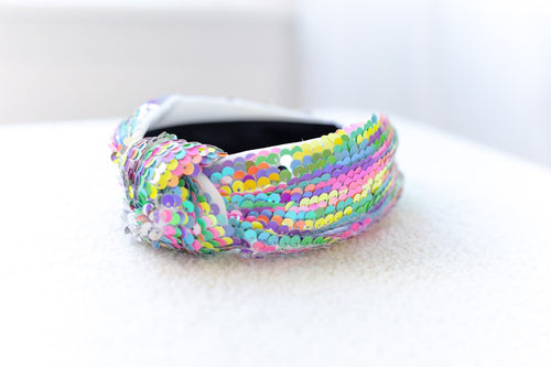 Sequined Rope Headband