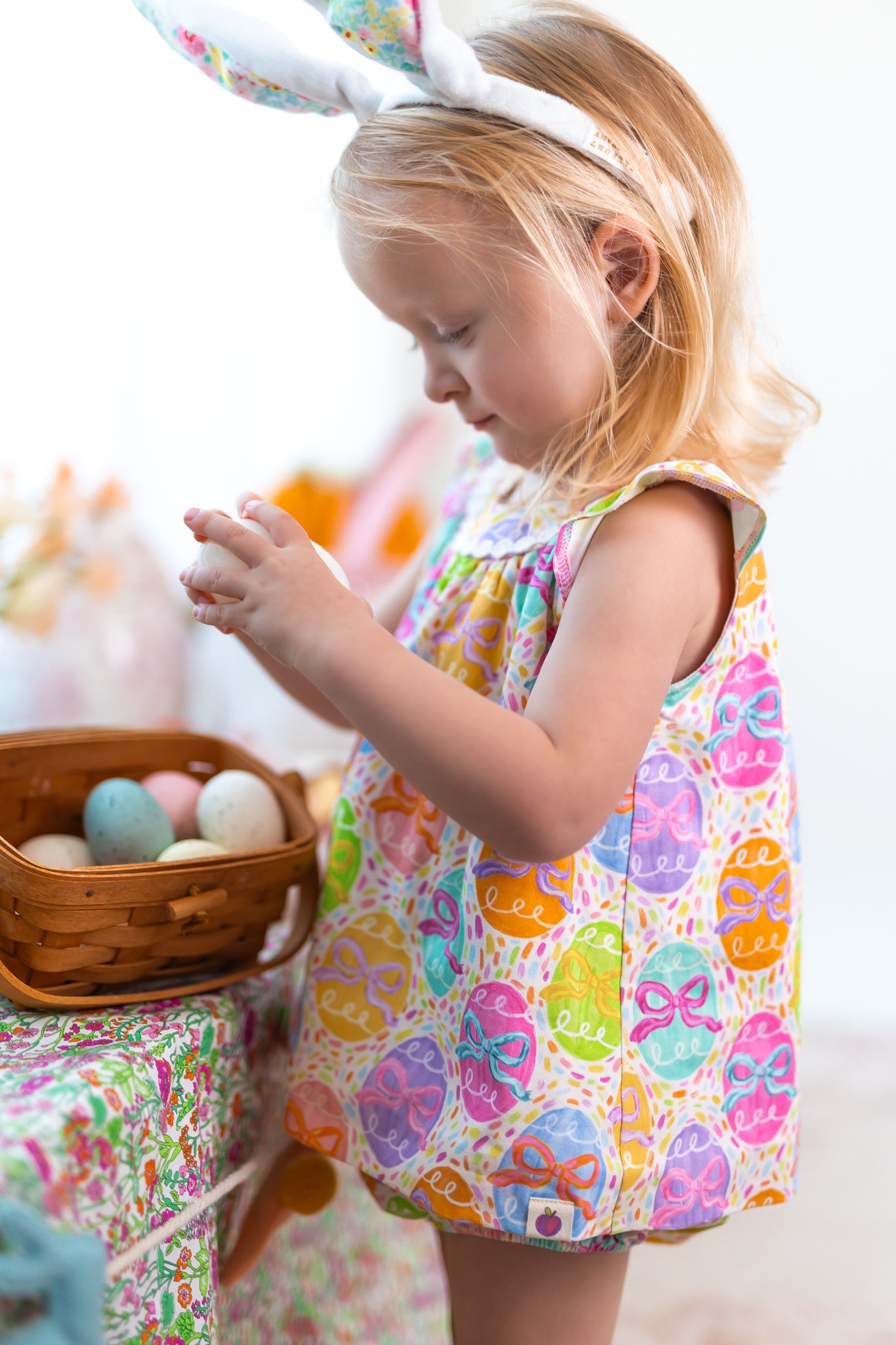 Sage Romper - Egg Hunt