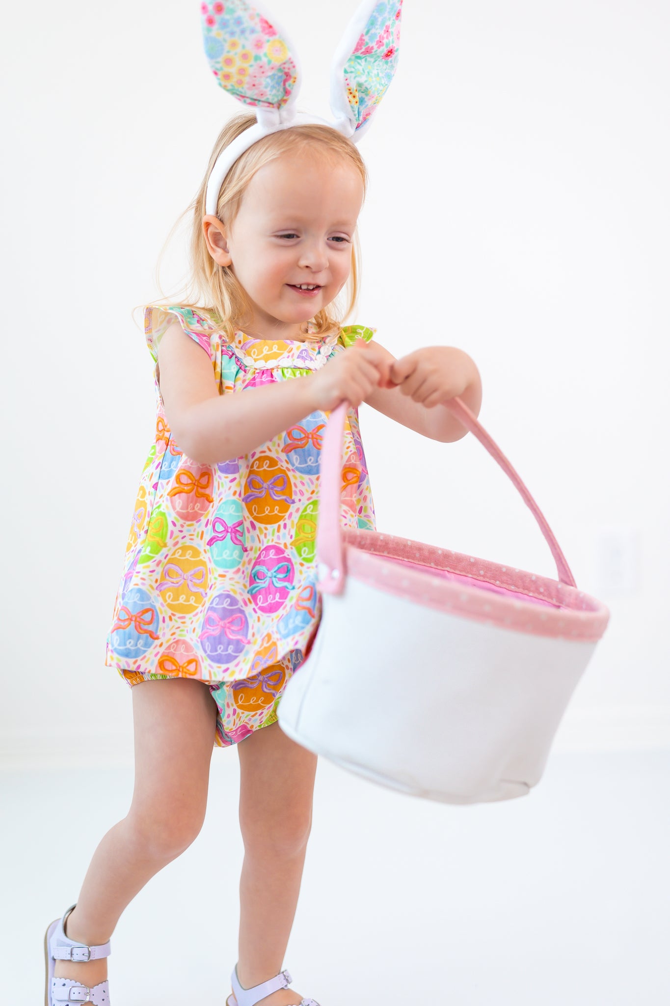 Sage Romper - Egg Hunt