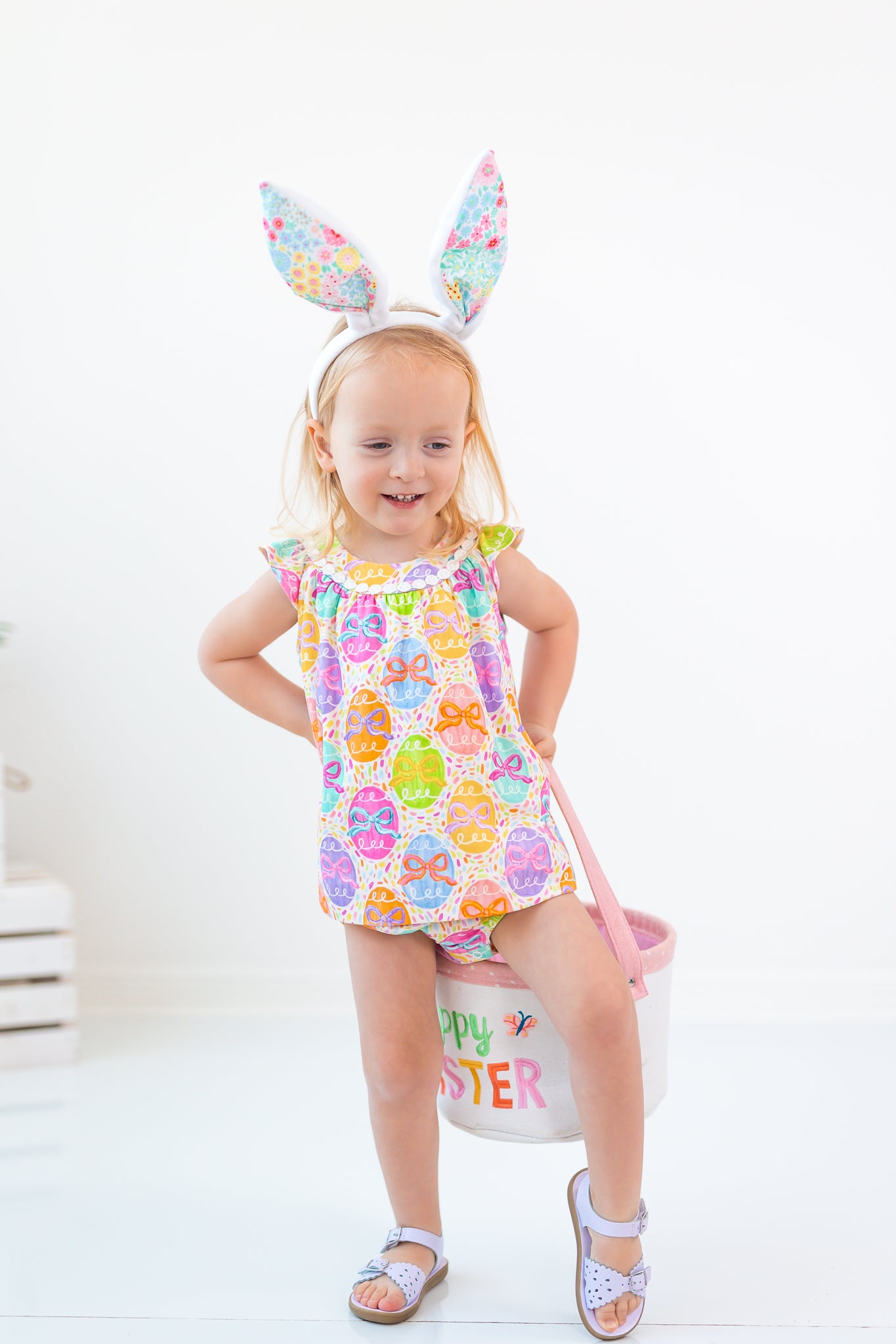 Sage Romper - Egg Hunt