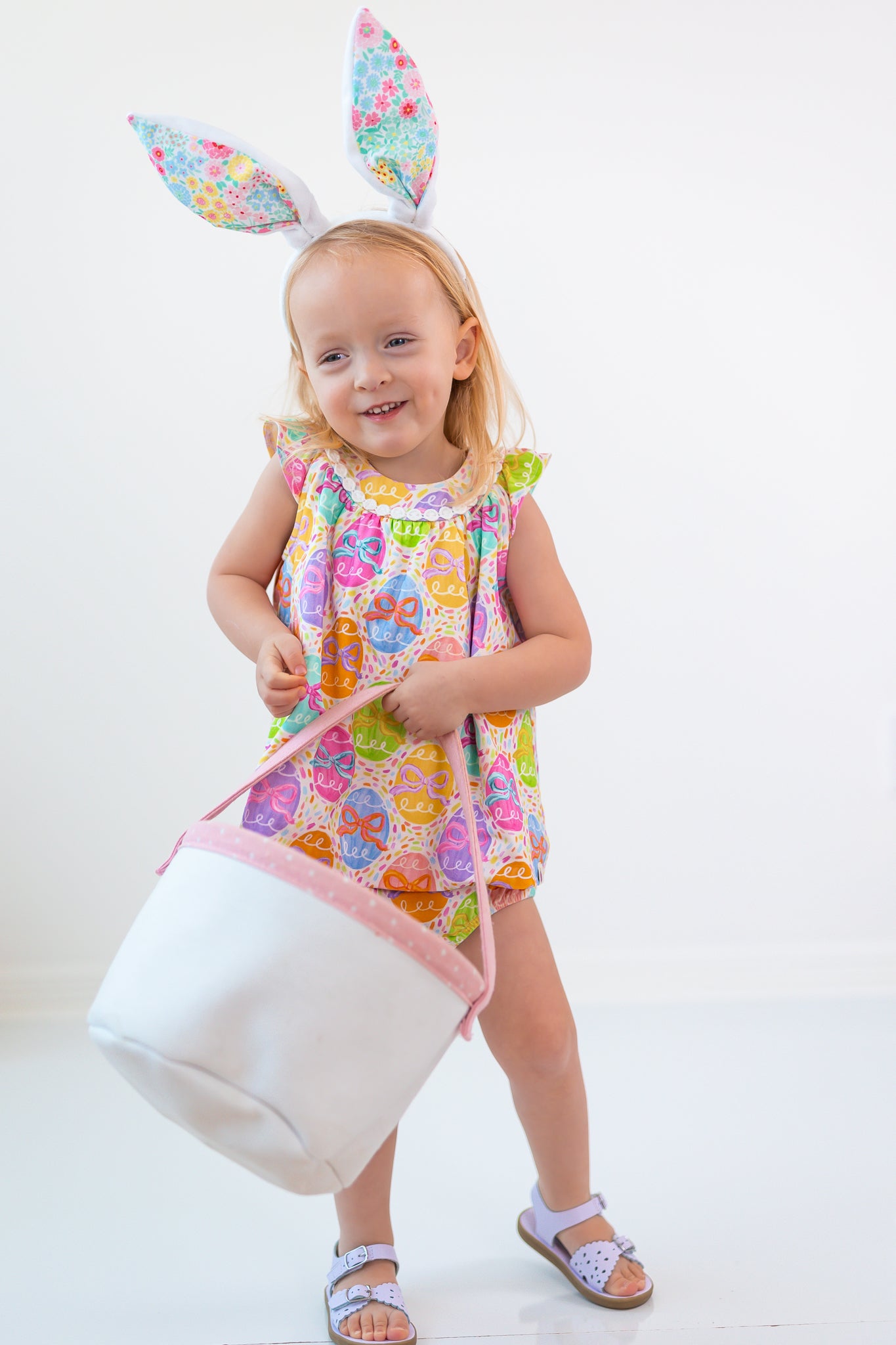 Sage Romper - Egg Hunt