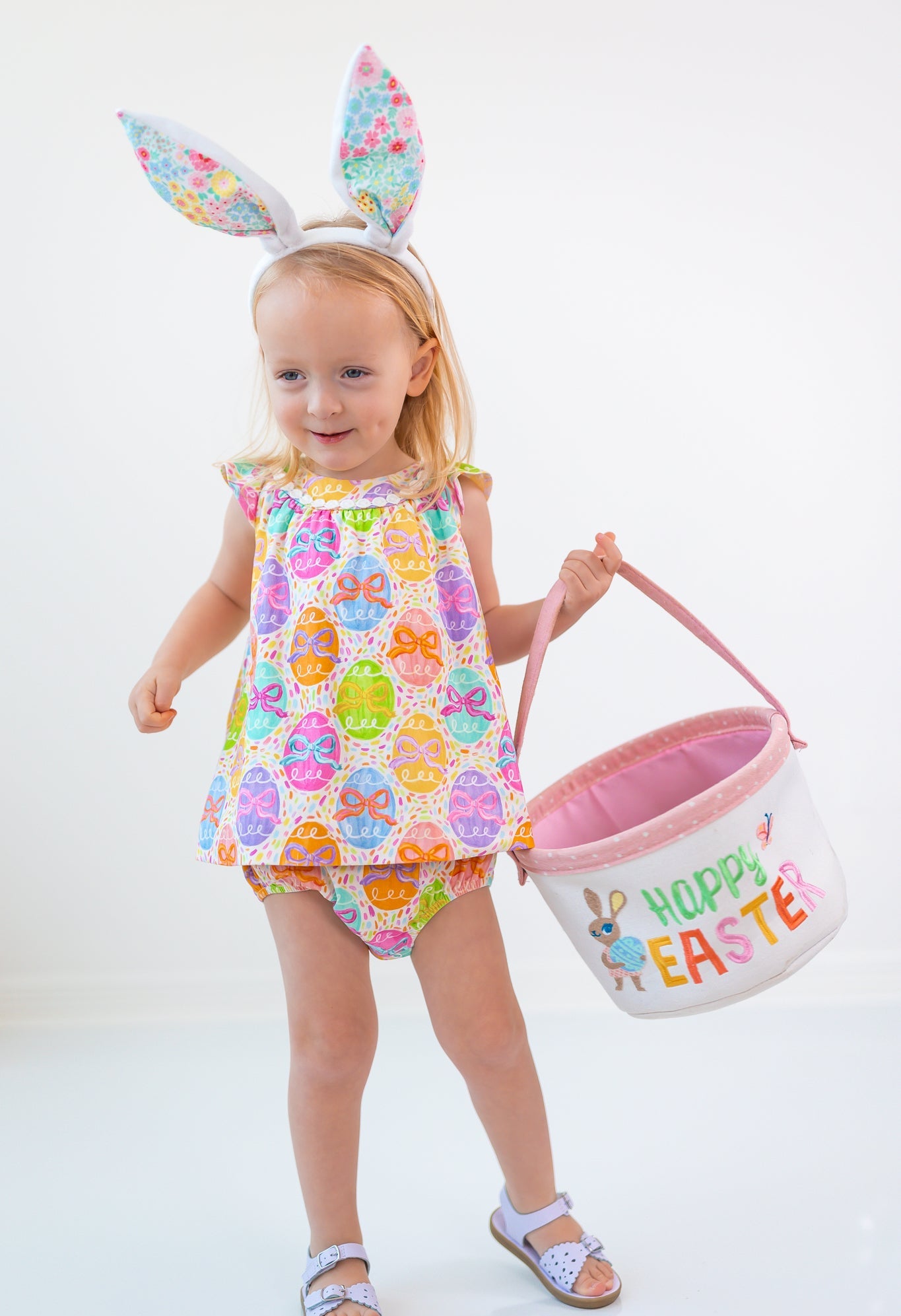 Sage Romper - Egg Hunt