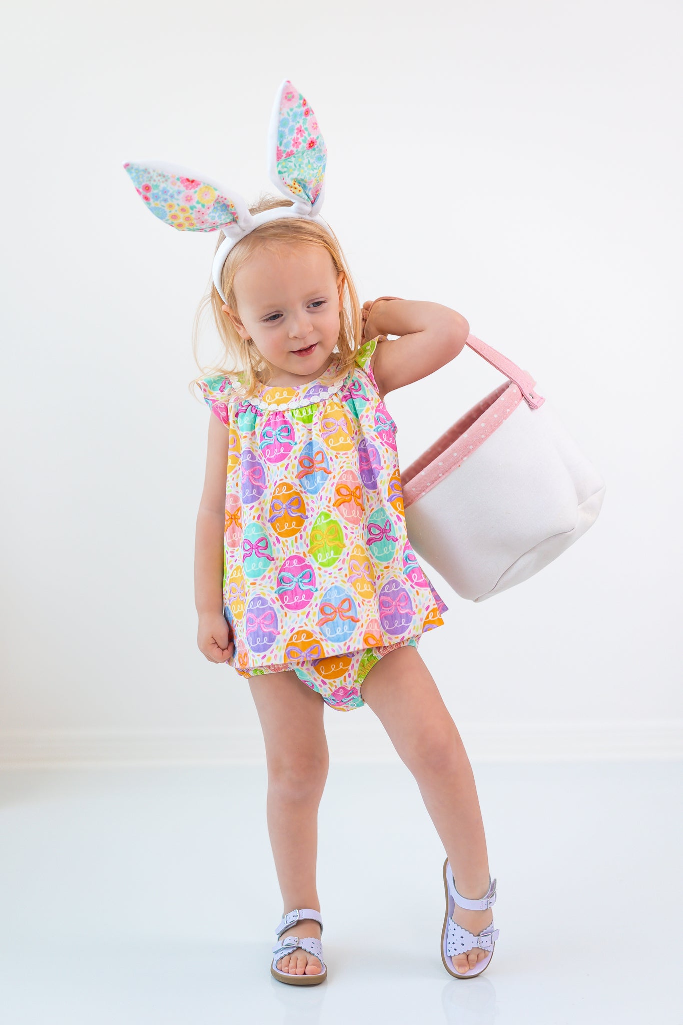 Sage Romper - Egg Hunt