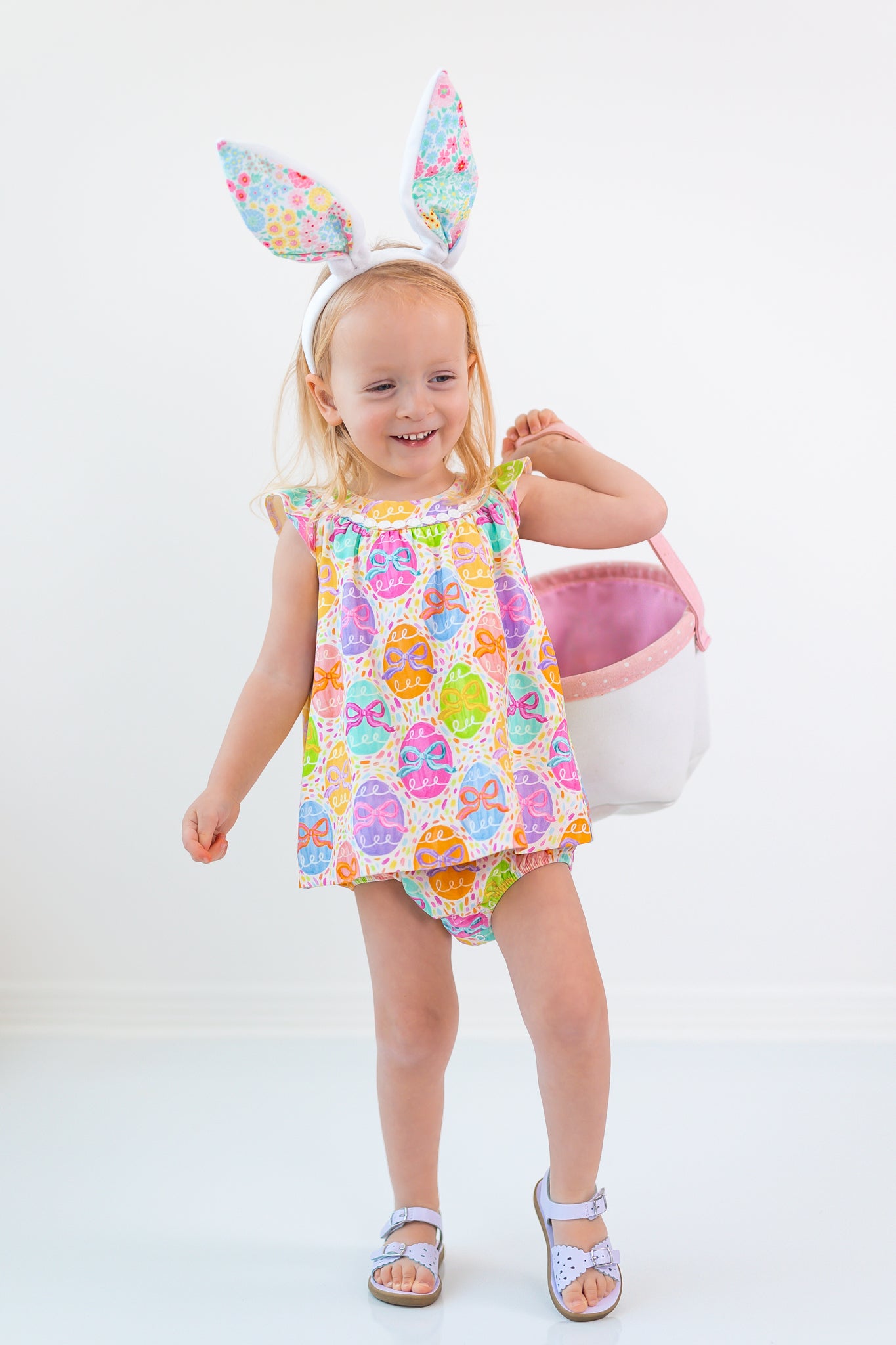 Sage Romper - Egg Hunt