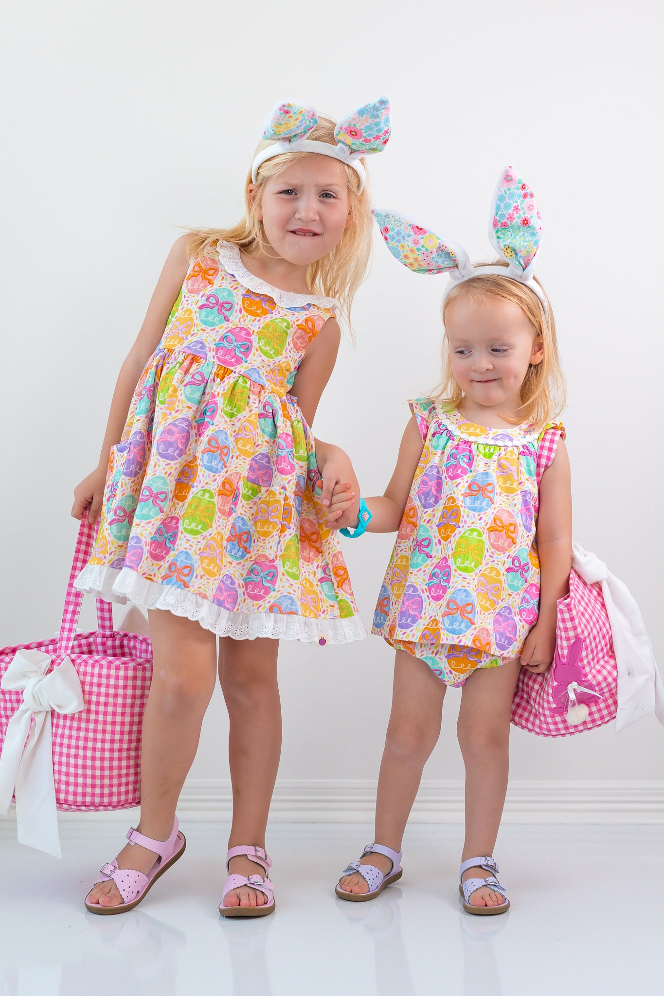 Sage Romper - Egg Hunt