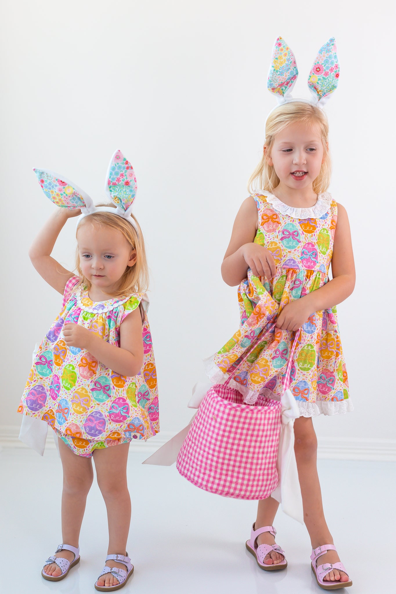 Sage Romper - Egg Hunt