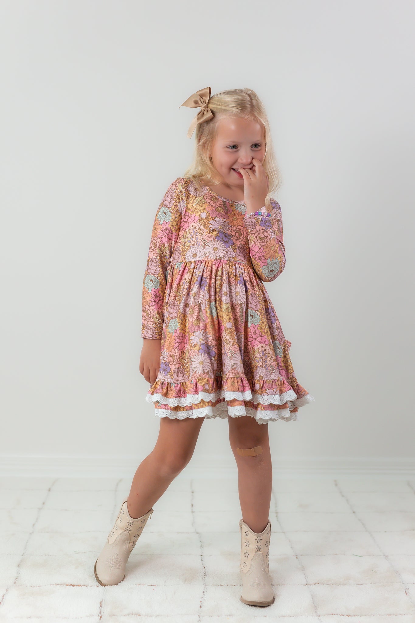 Myra Knit Dress - Dusky Dahlia