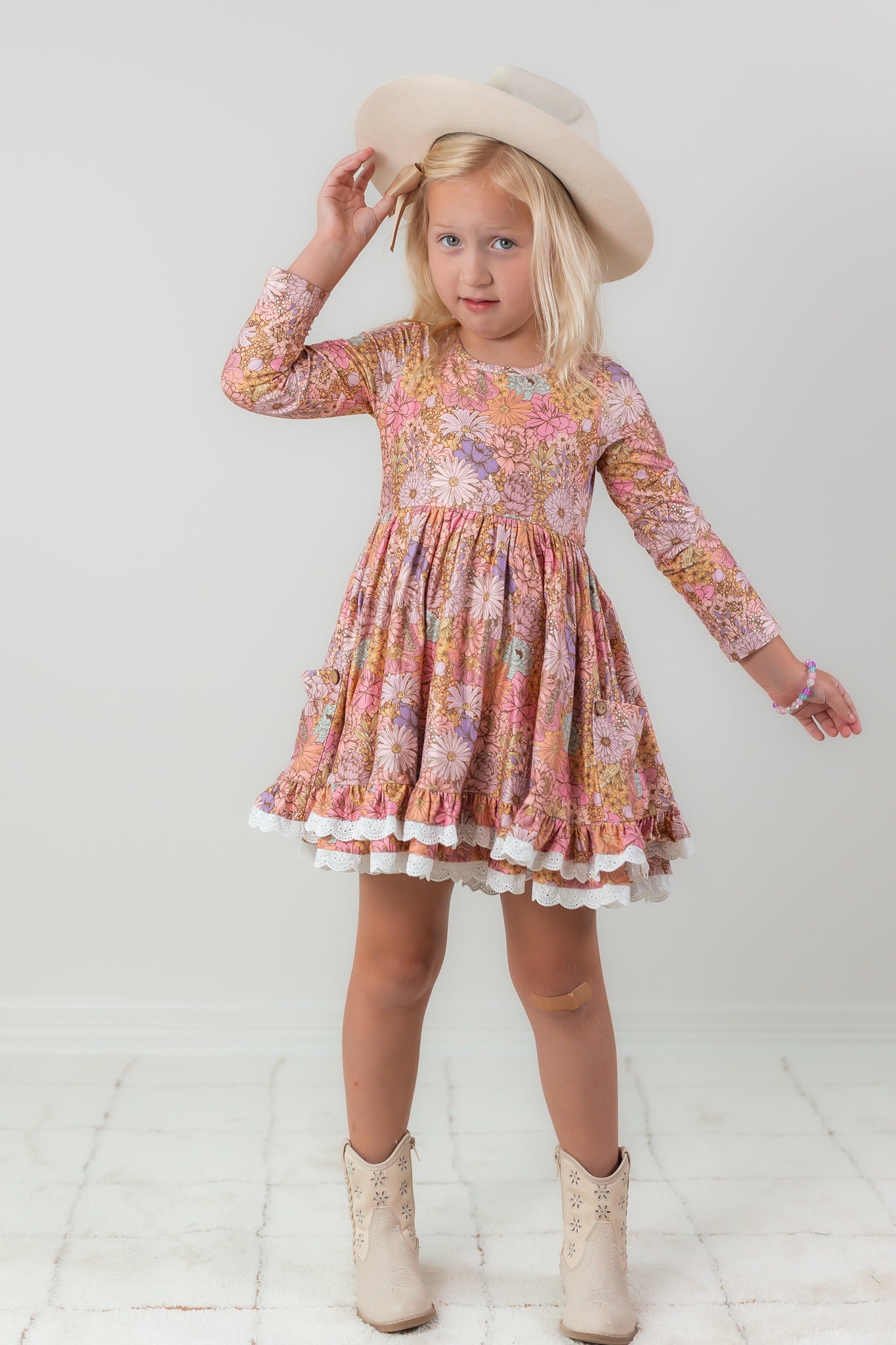 Myra Knit Dress - Dusky Dahlia