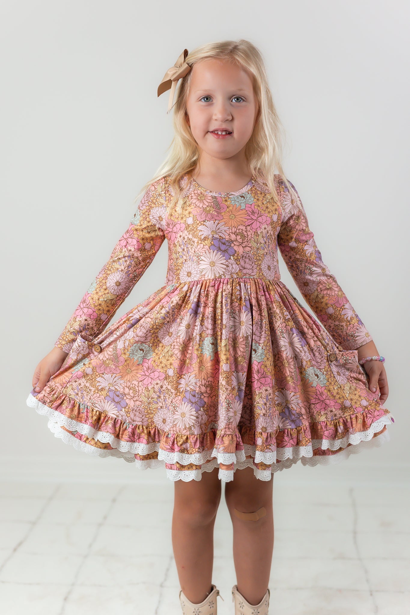 Myra Knit Dress - Dusky Dahlia