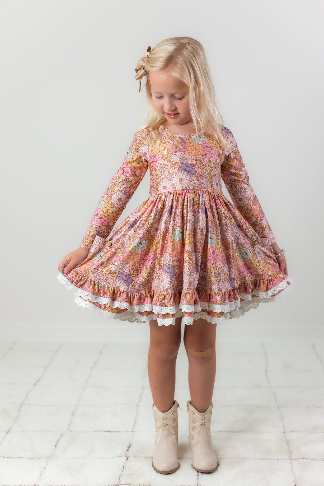 Myra Knit Dress - Dusky Dahlia