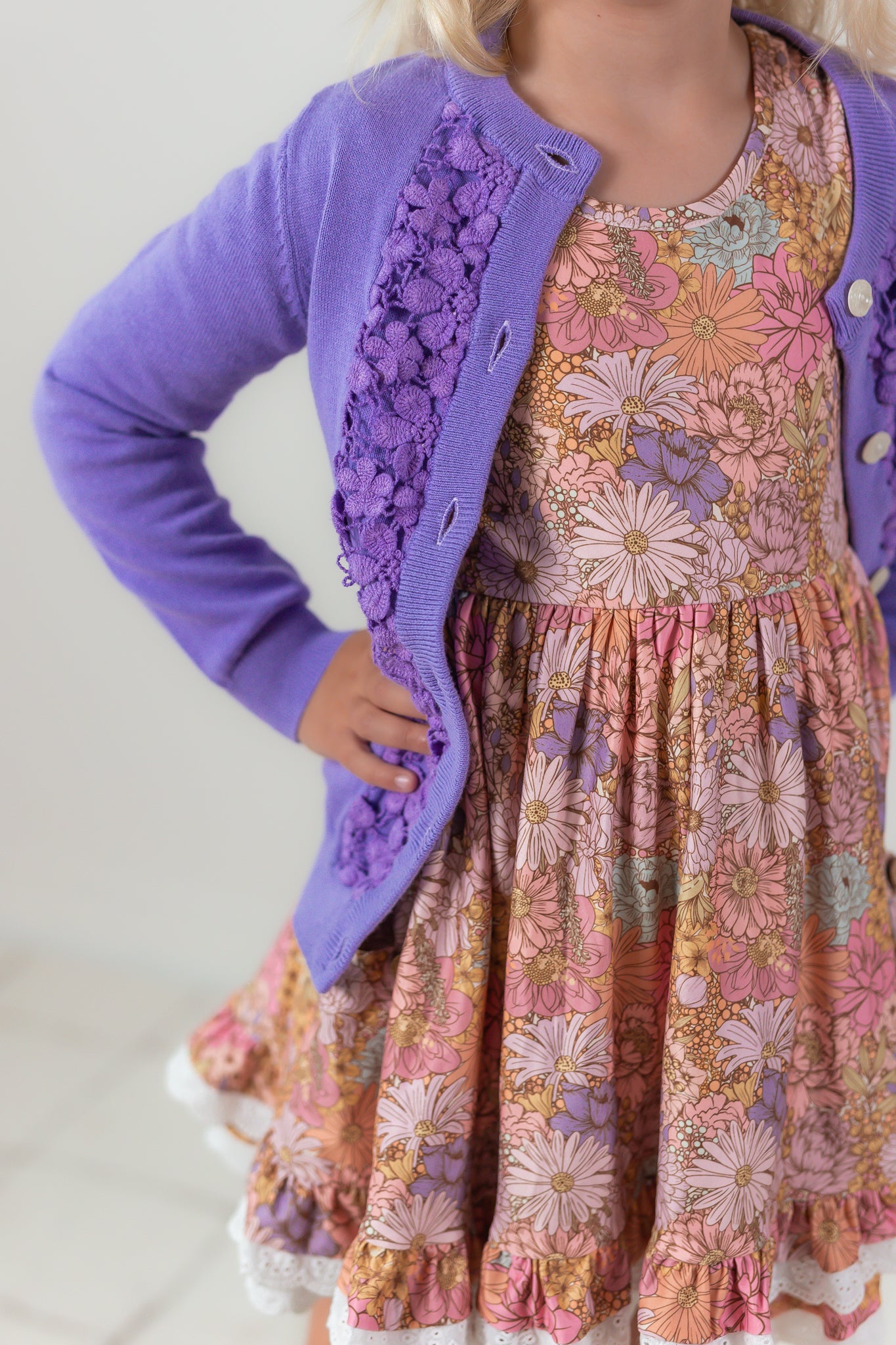 Myra Knit Dress - Dusky Dahlia