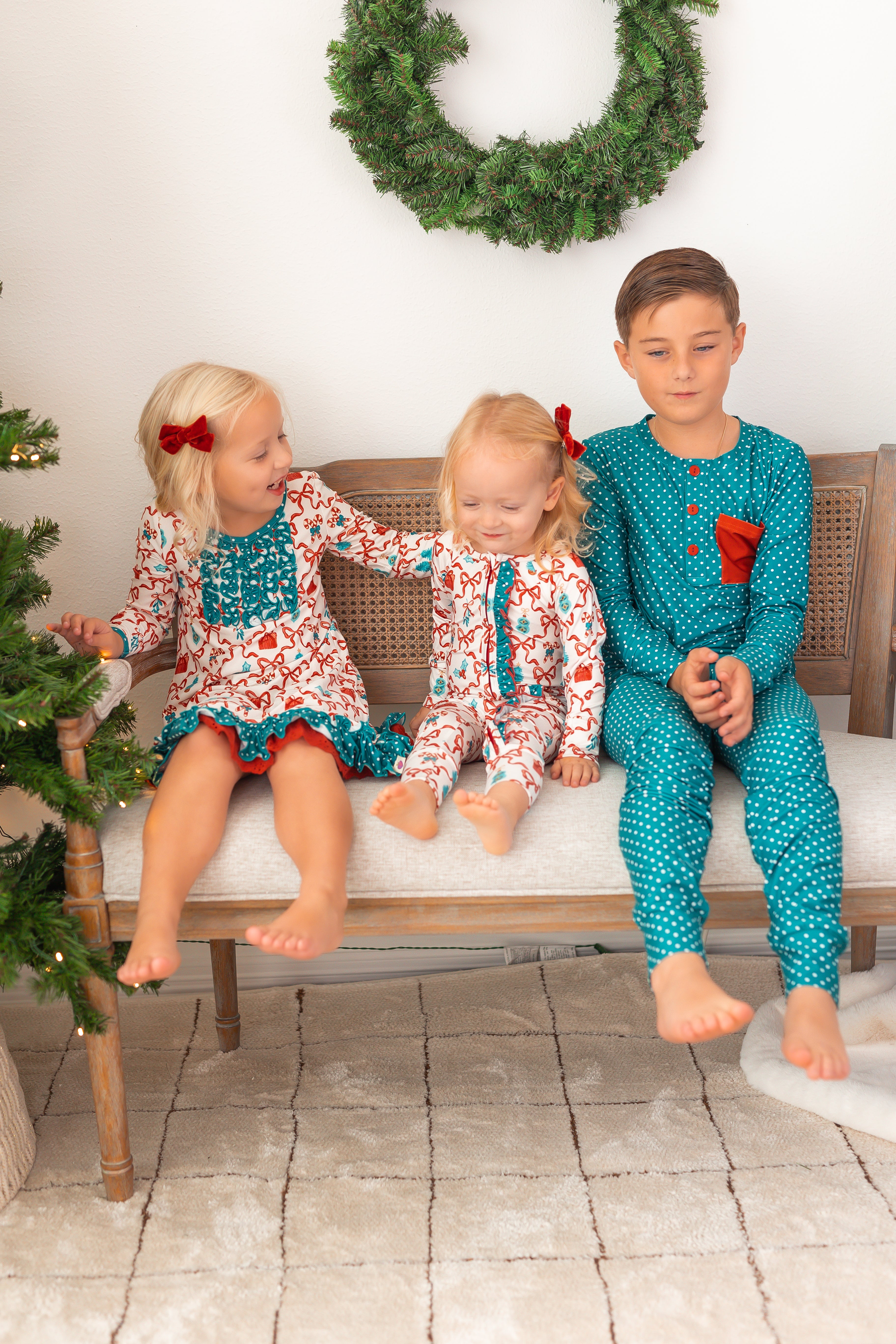 Boy's Loungewear Set - Trellis Tidings