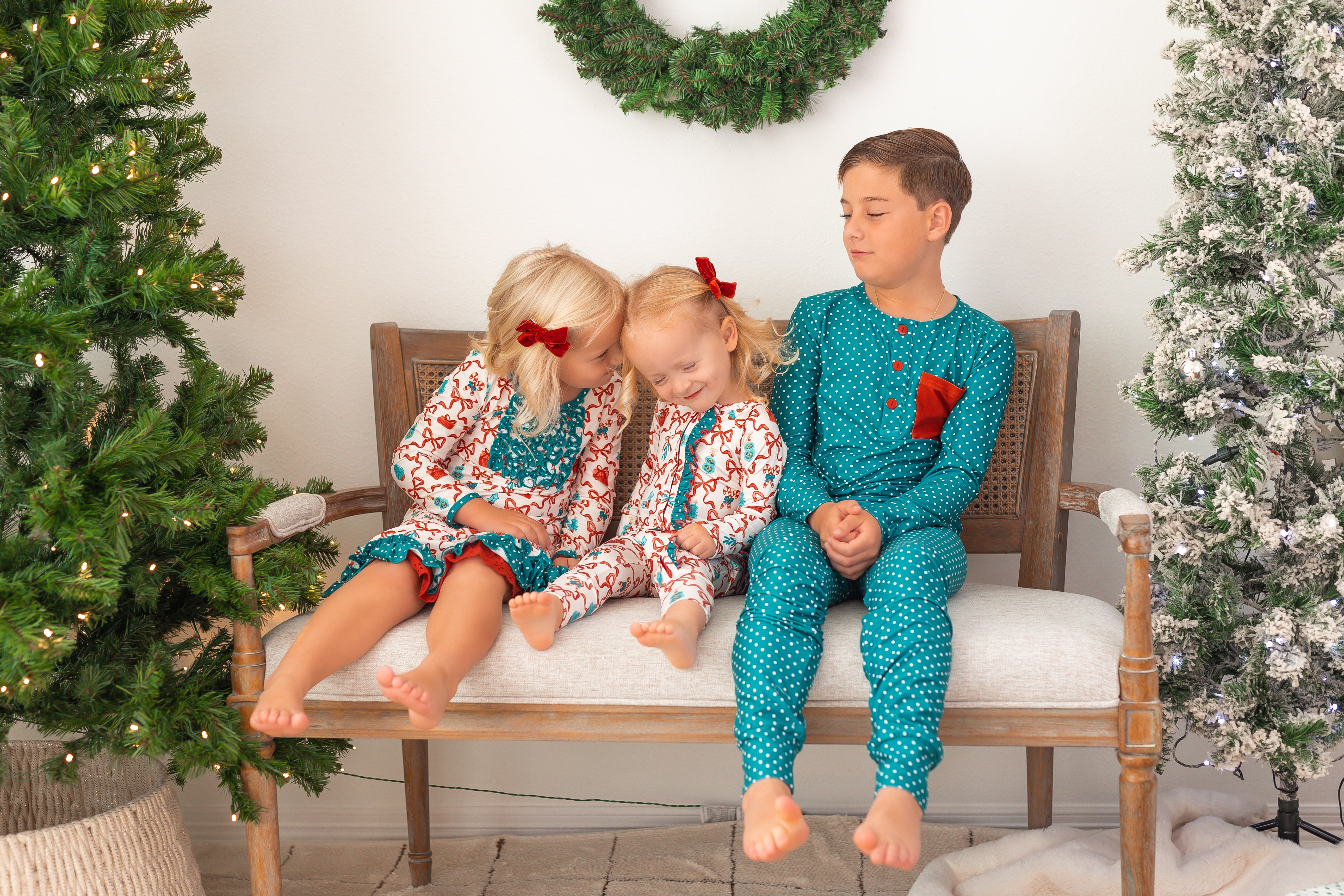 Boy's Loungewear Set - Trellis Tidings