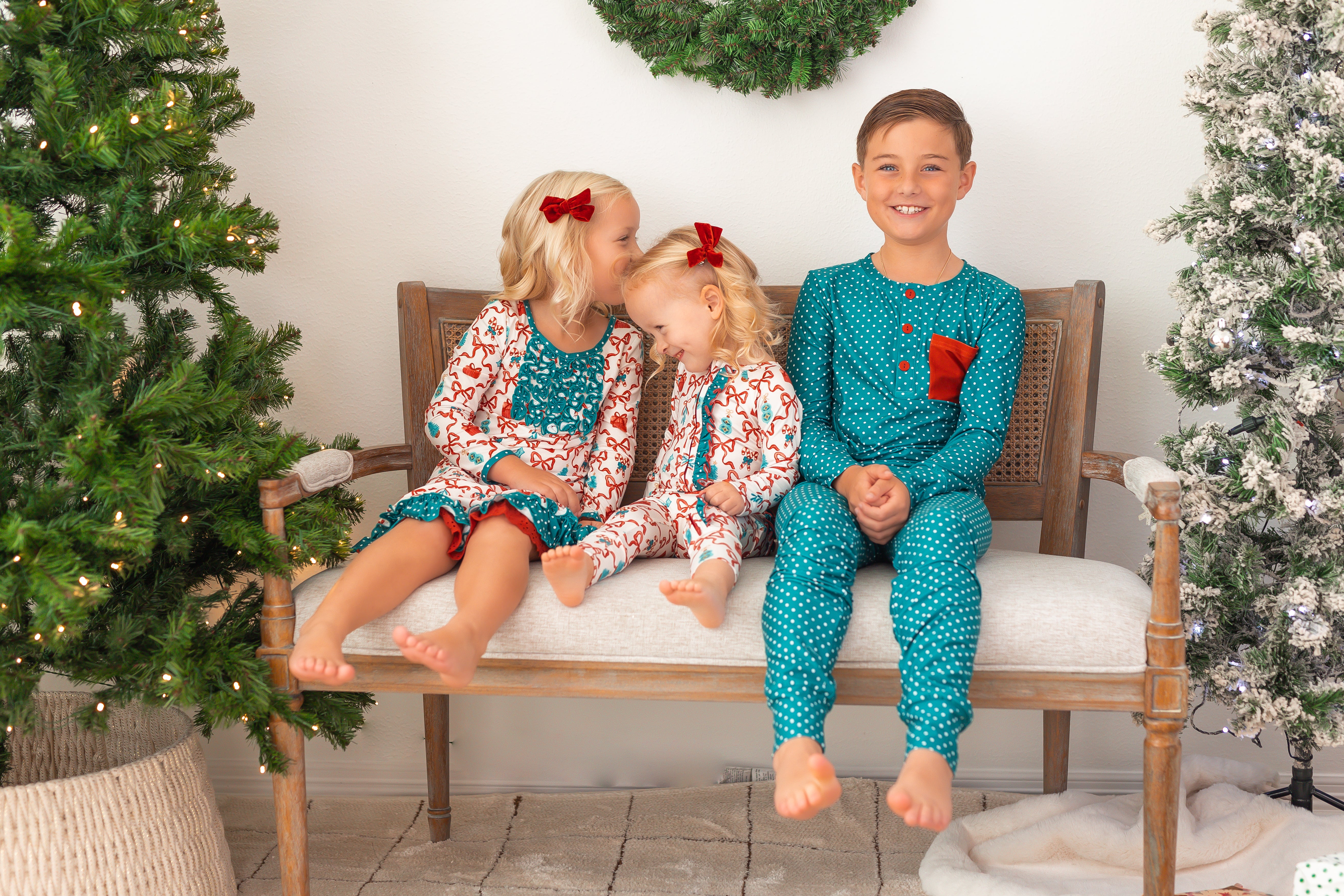 Boy's Loungewear Set - Trellis Tidings