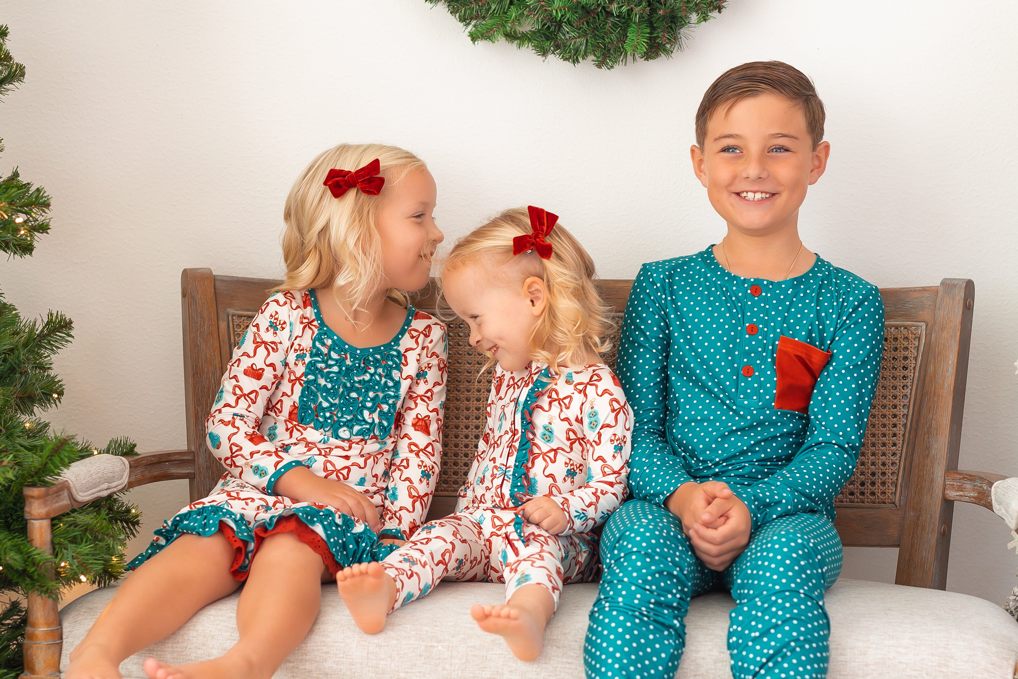 Boy's Loungewear Set - Trellis Tidings (PRE-ORDER)