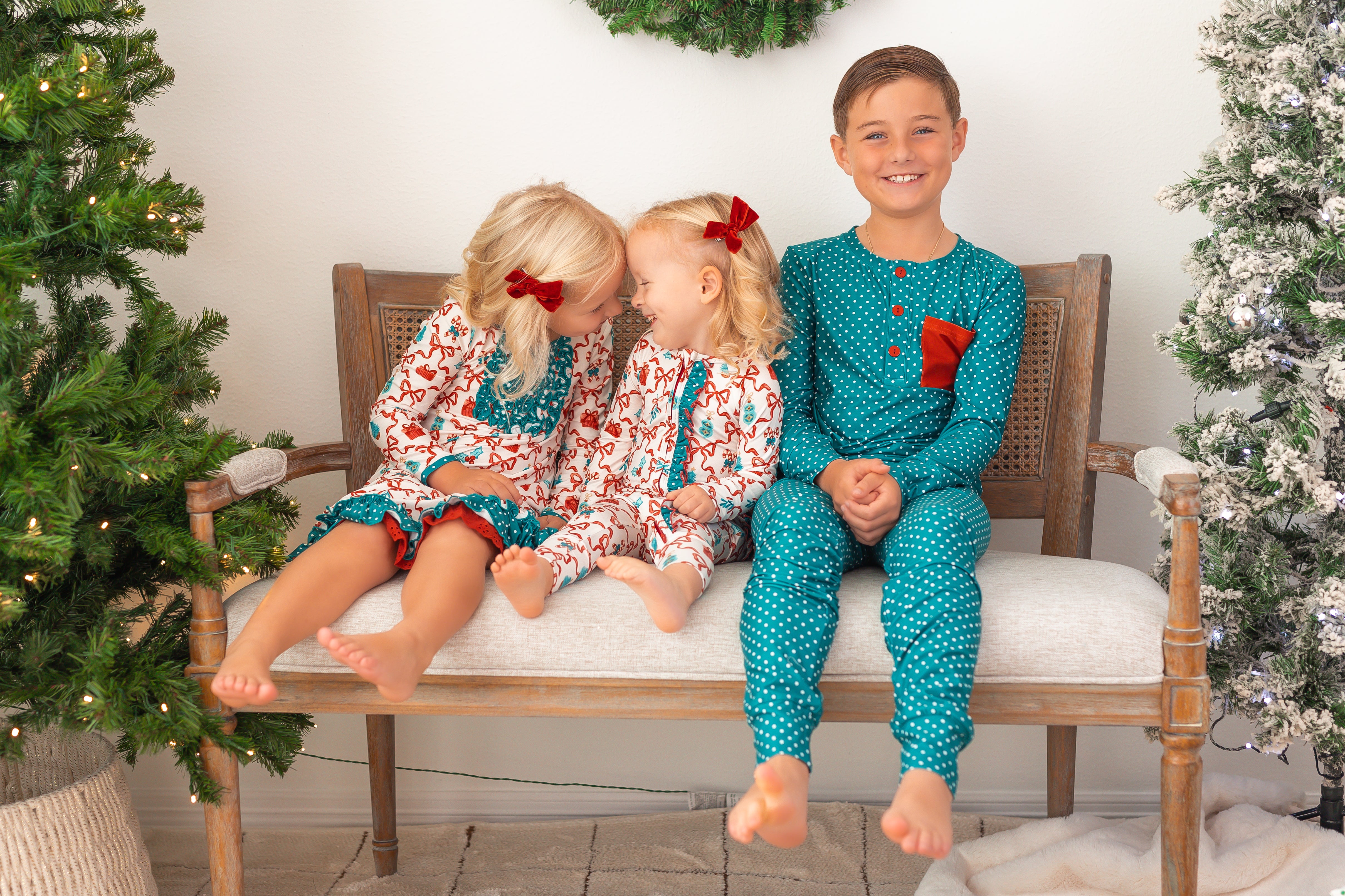 Boy's Loungewear Set - Trellis Tidings