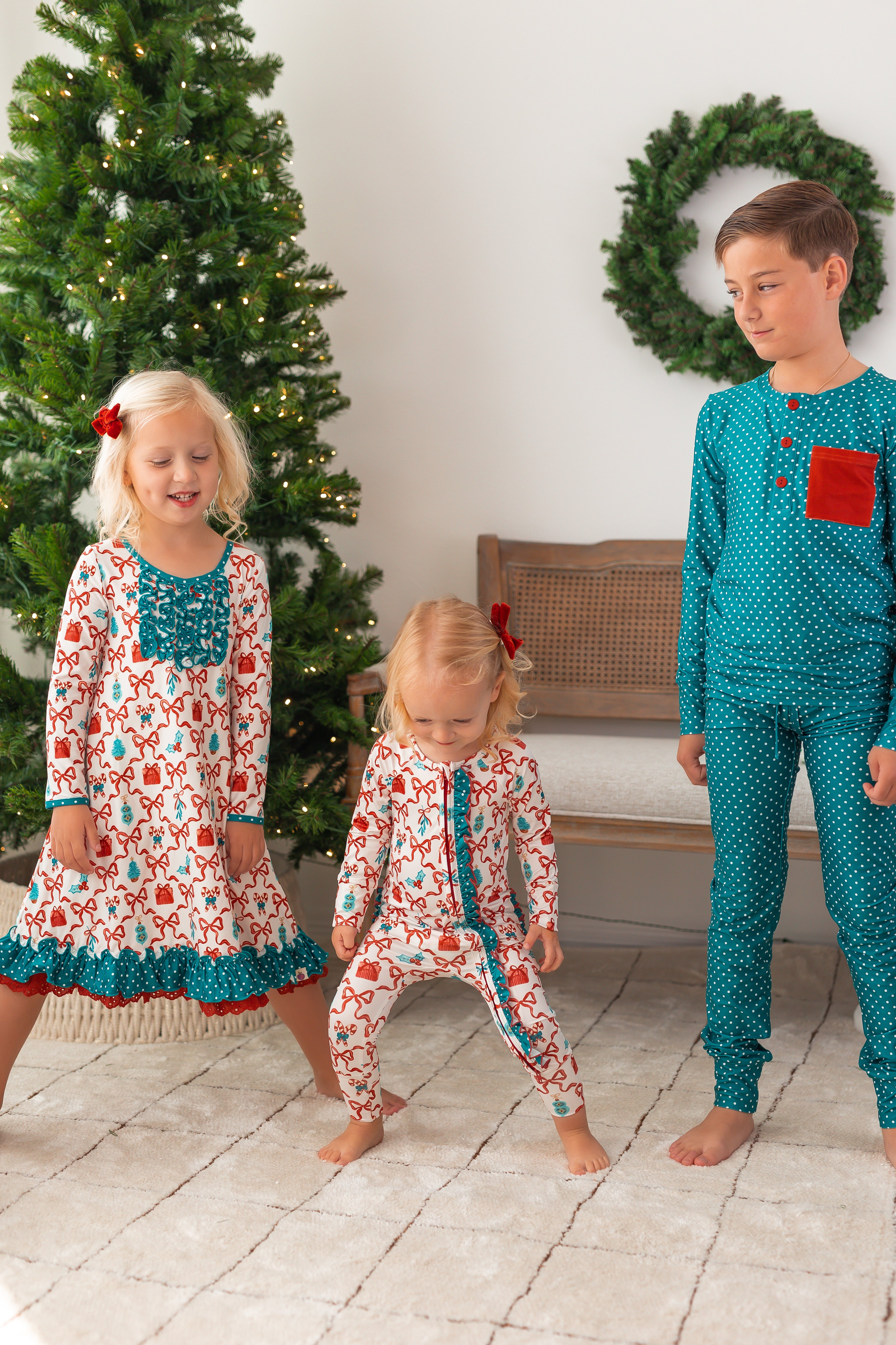 Boy's Loungewear Set - Trellis Tidings