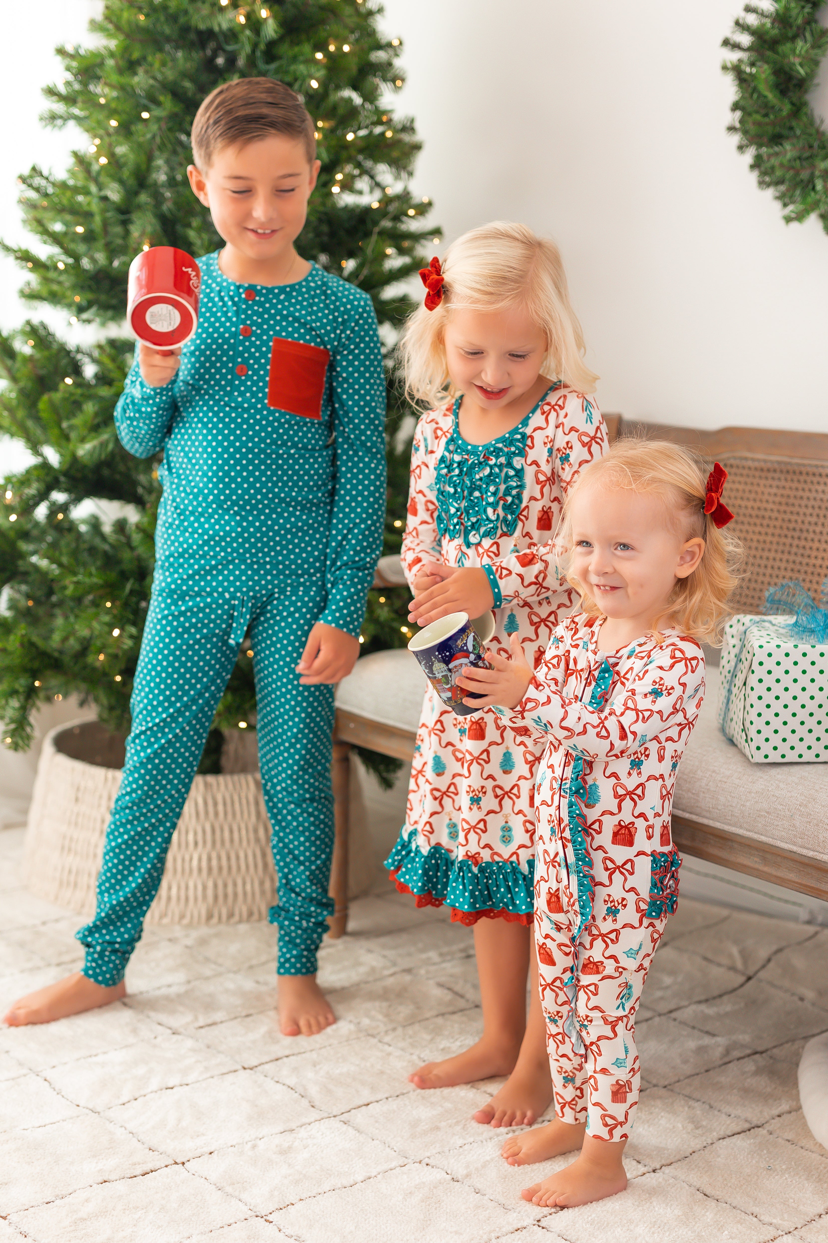 Boy's Loungewear Set - Trellis Tidings