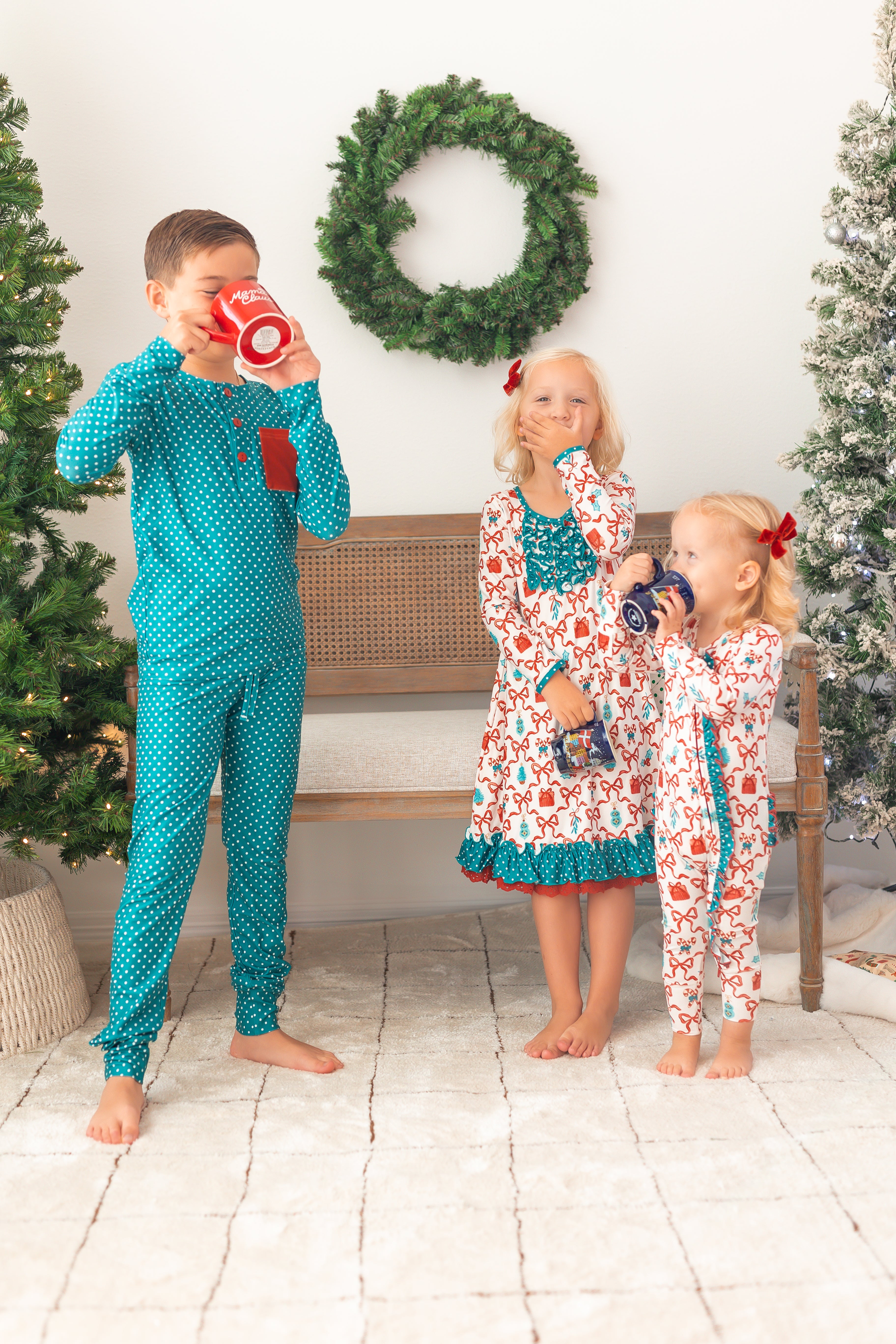 Boy's Loungewear Set - Trellis Tidings