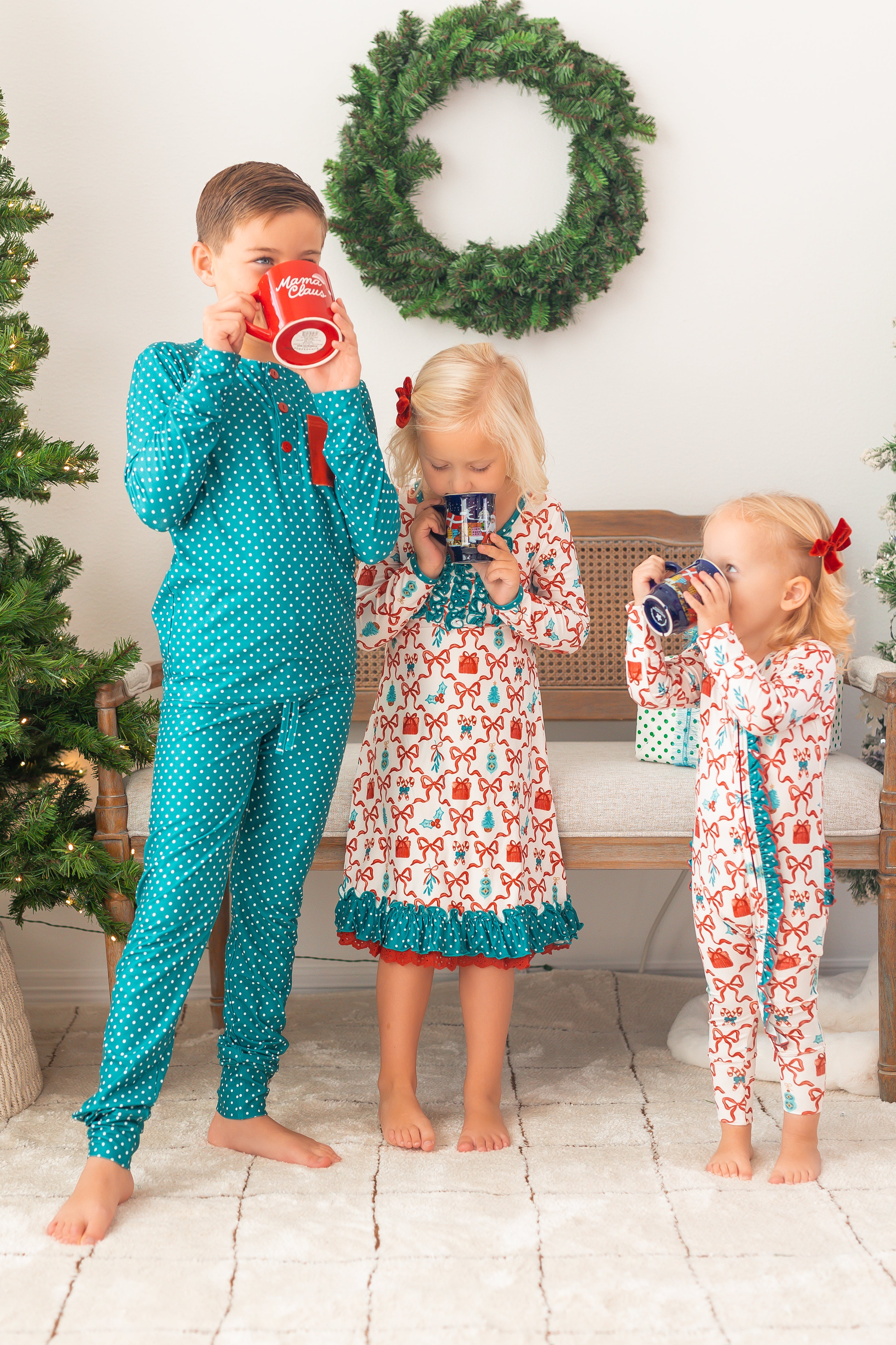 Boy's Loungewear Set - Trellis Tidings