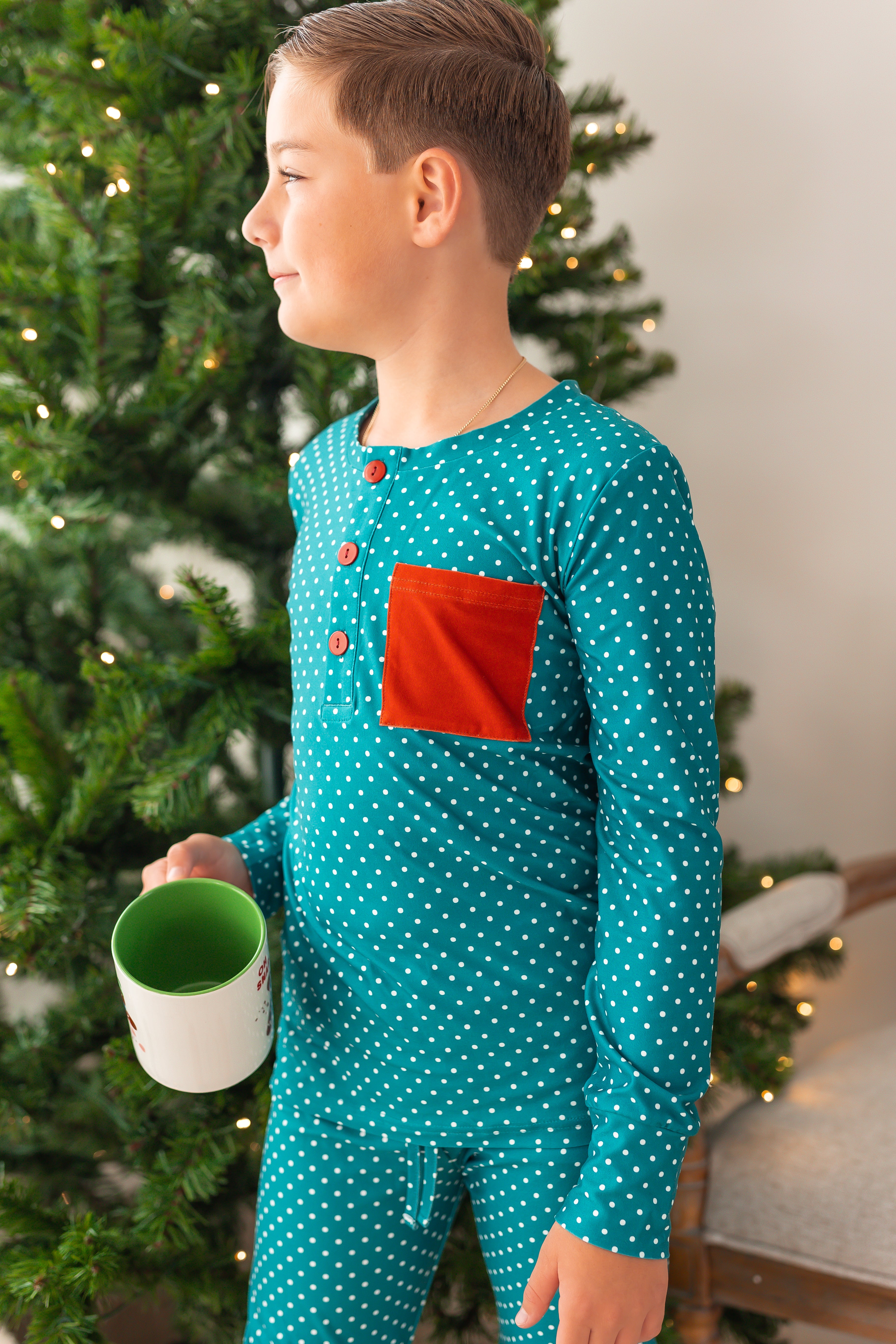 Boy's Loungewear Set - Trellis Tidings