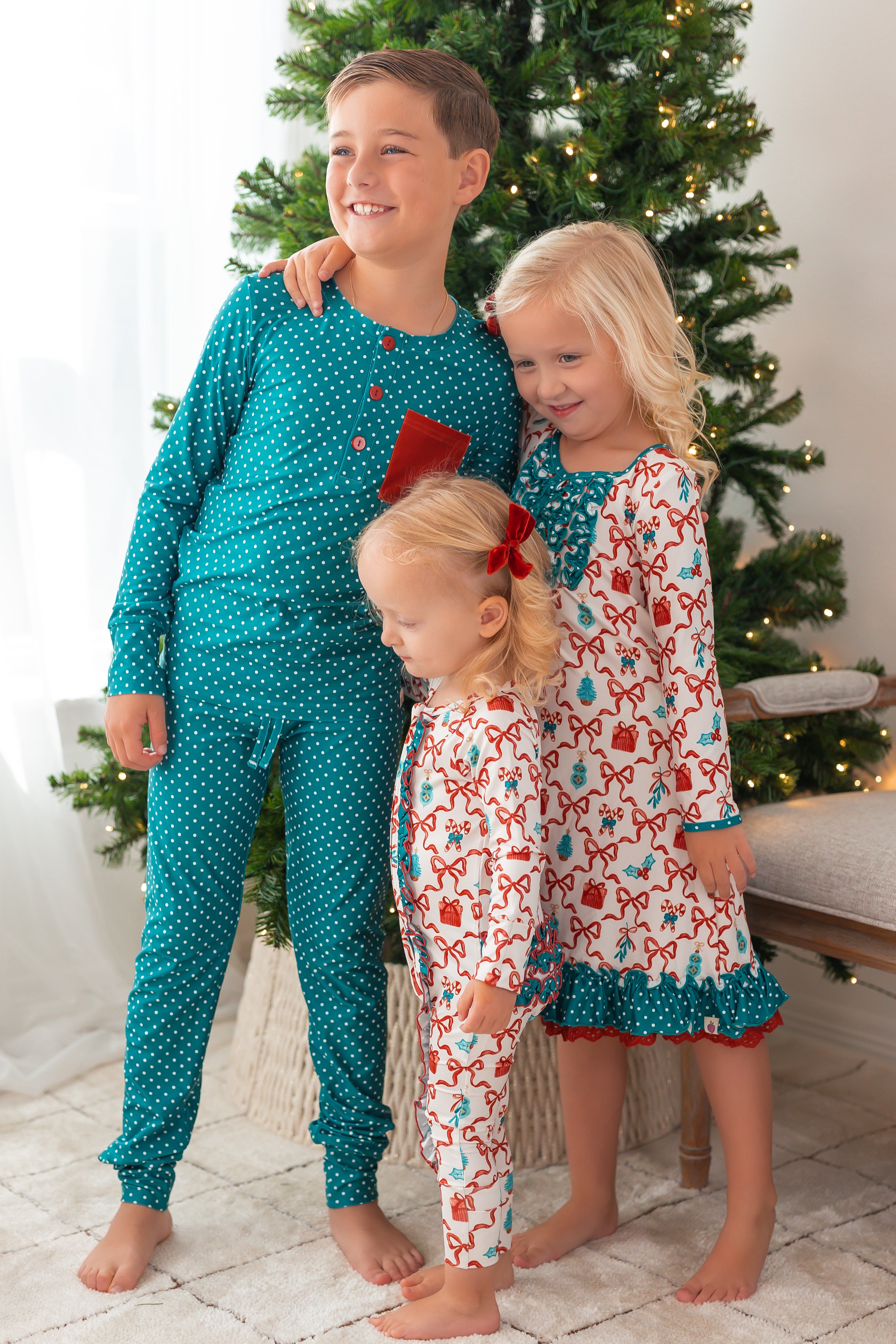 Boy's Loungewear Set - Trellis Tidings